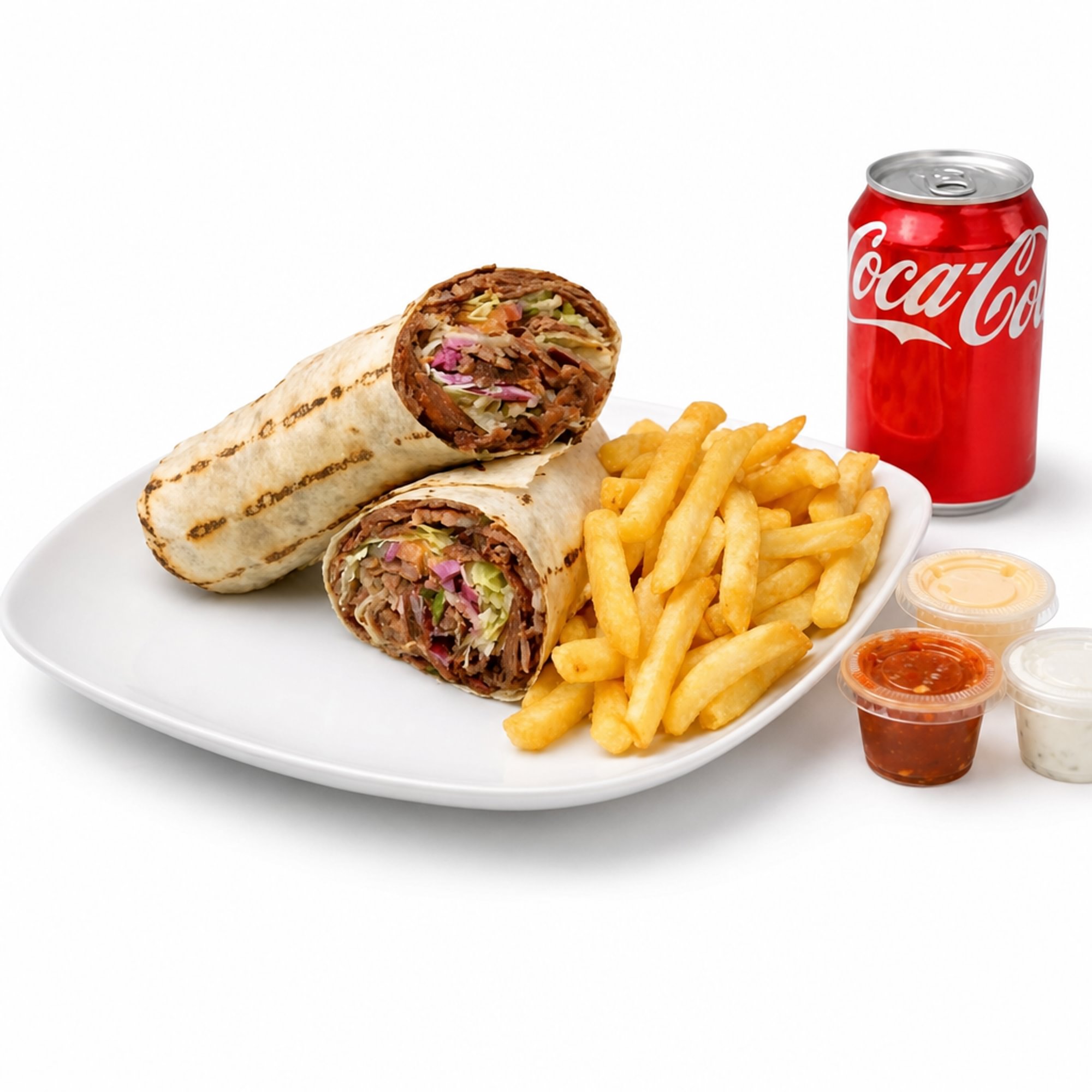 Beef and Lamb Wrap Combo