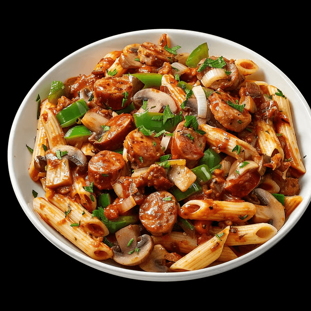 Traditional Sausage & Green Pepper