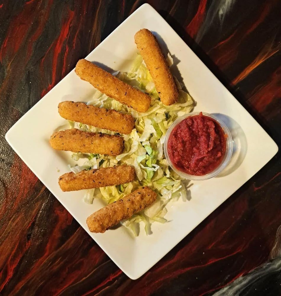 Deep Fried Mozzarella Sticks