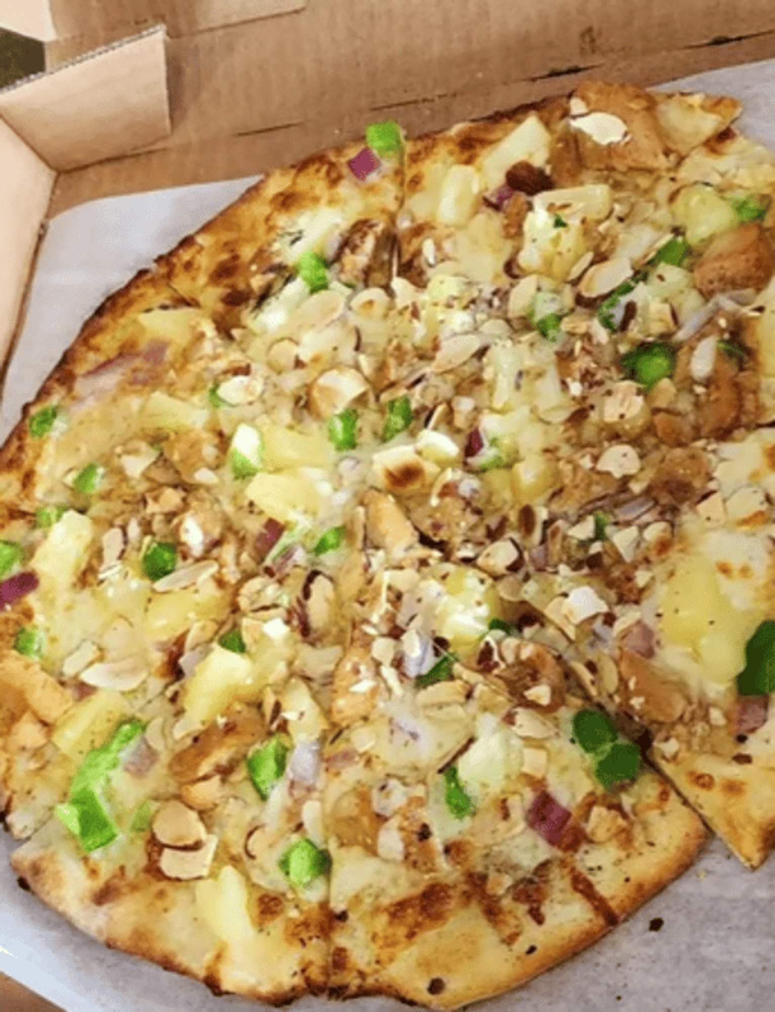 O Large Teriyaki Chicken Pizza