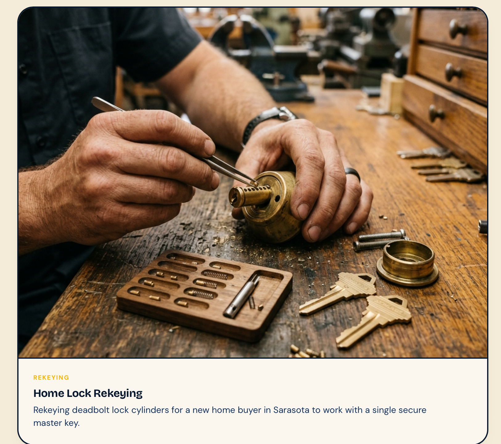 Lock Rekey Service