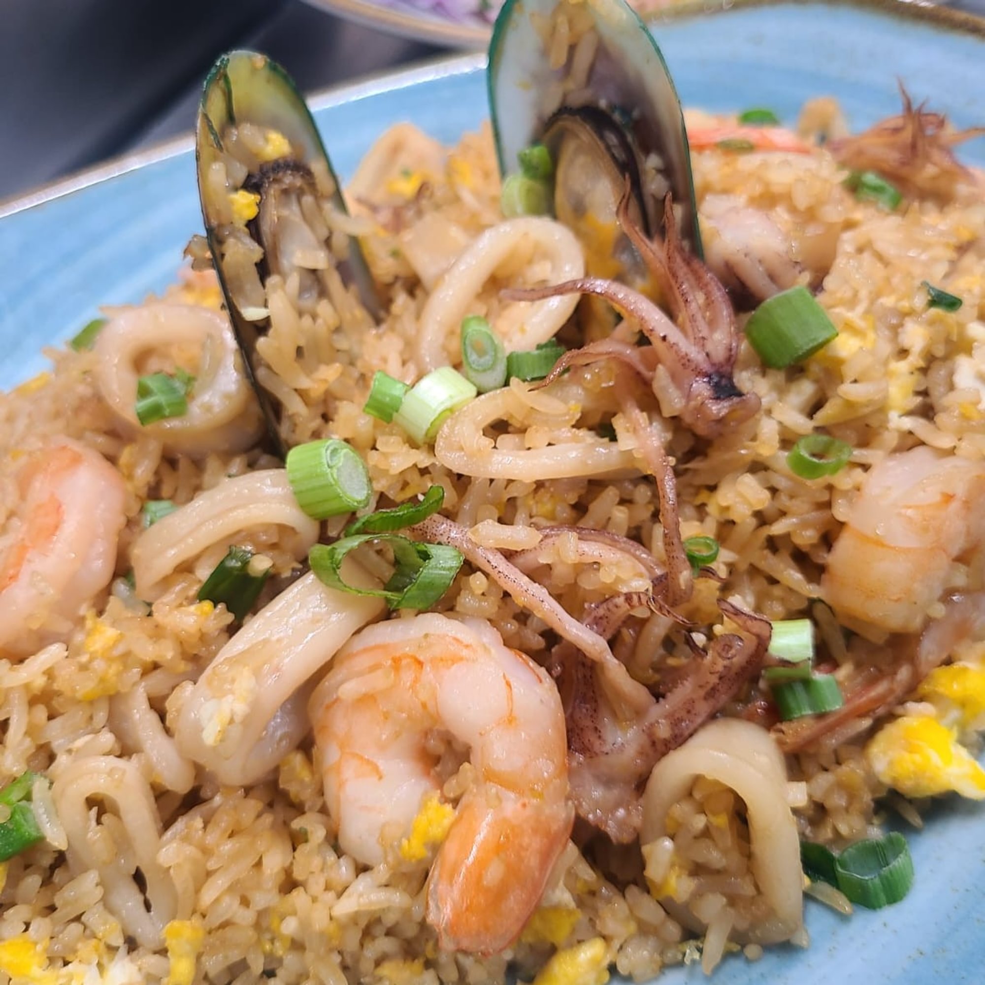 Arroz Chaufa De Mariscos