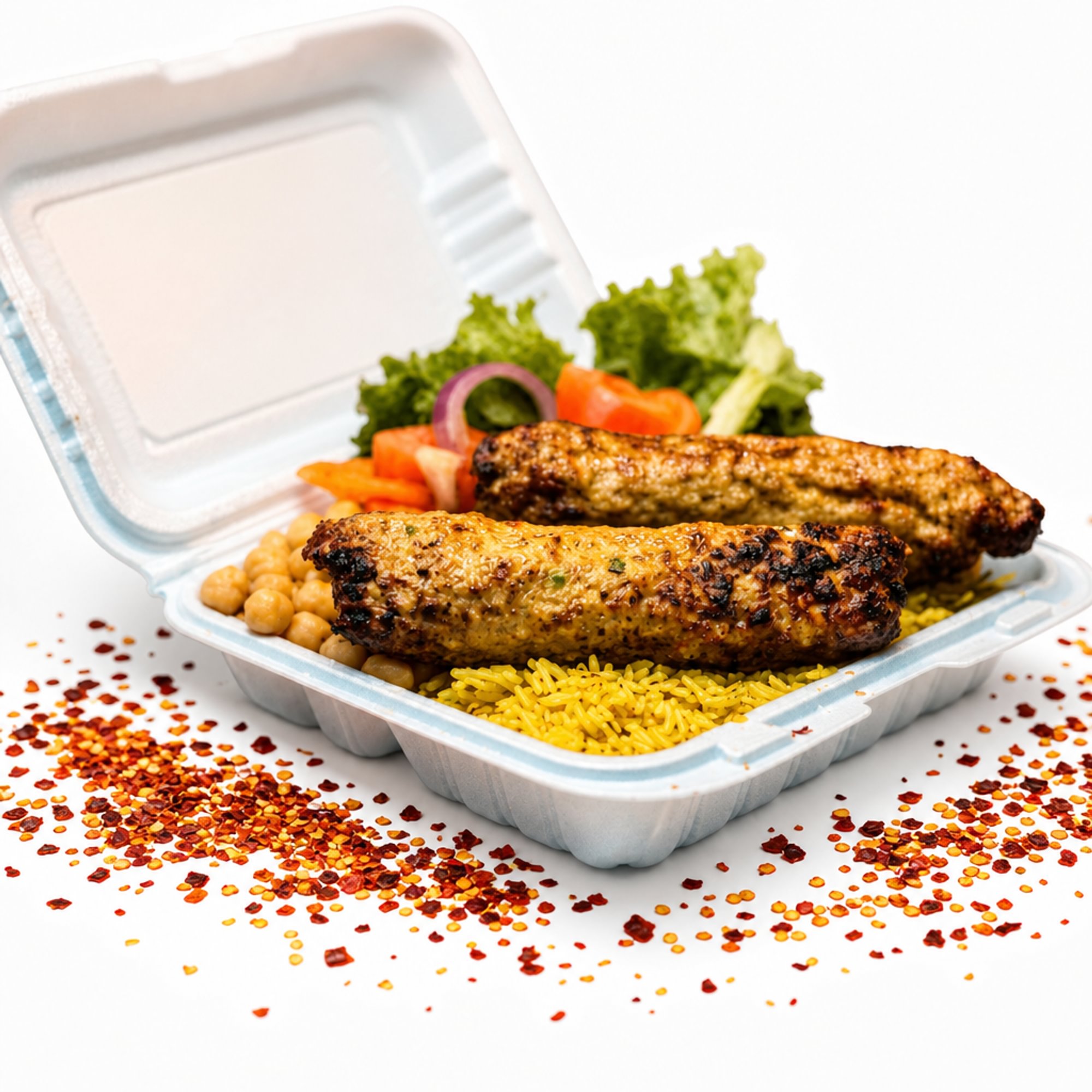 Chicken Kofta with Rice