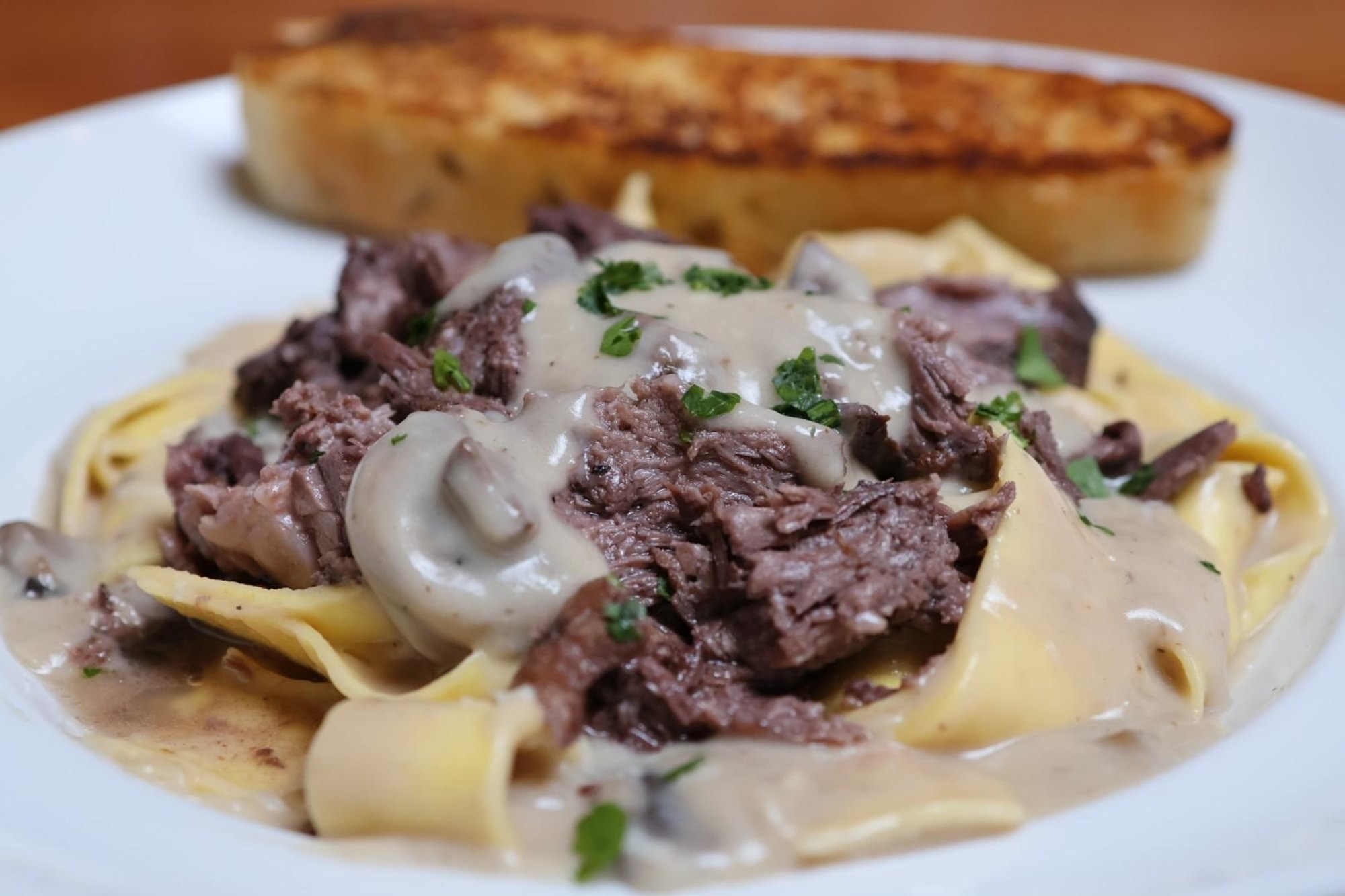 Short Rib Stroganoff