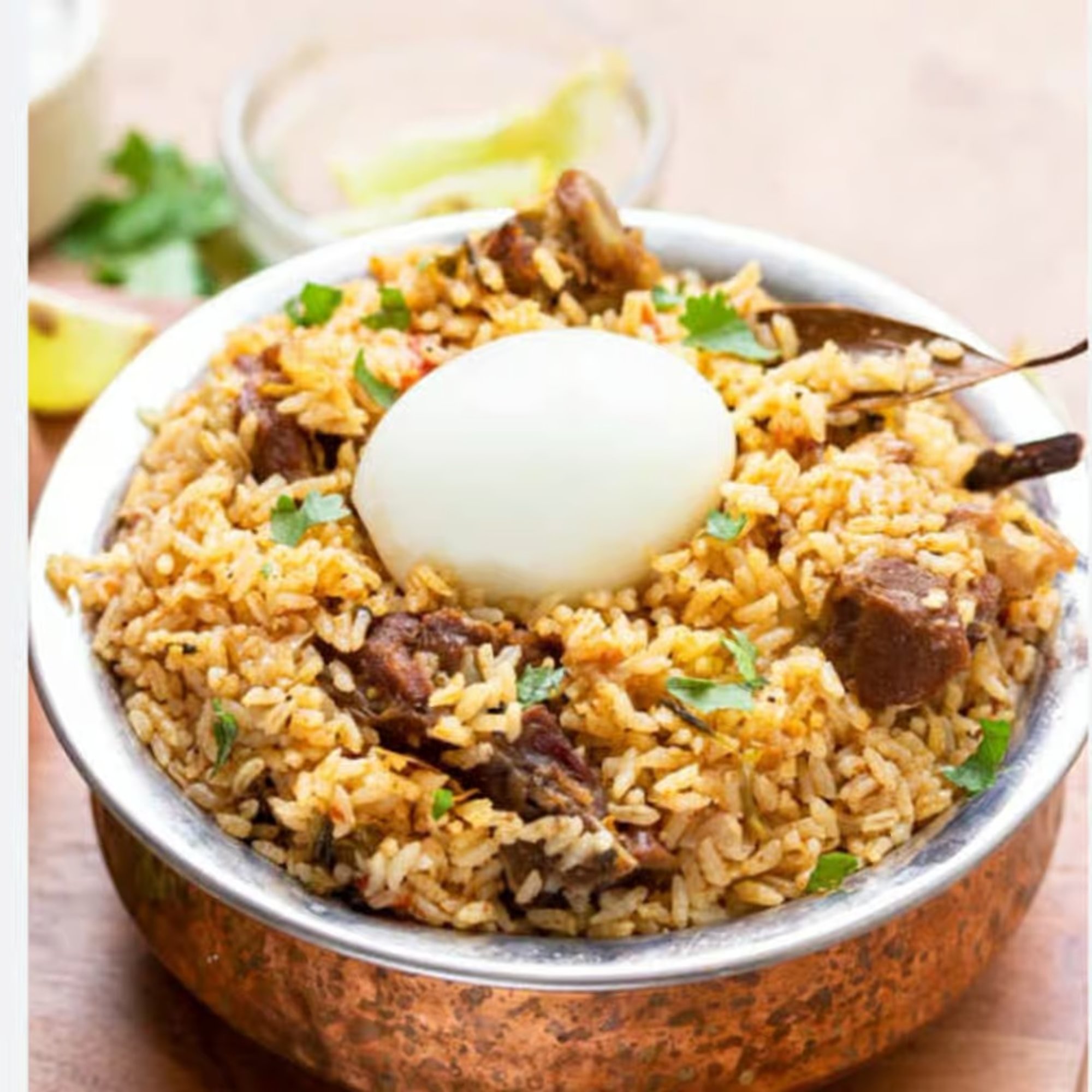 Hyderabadi Mutton Dum Biryani
