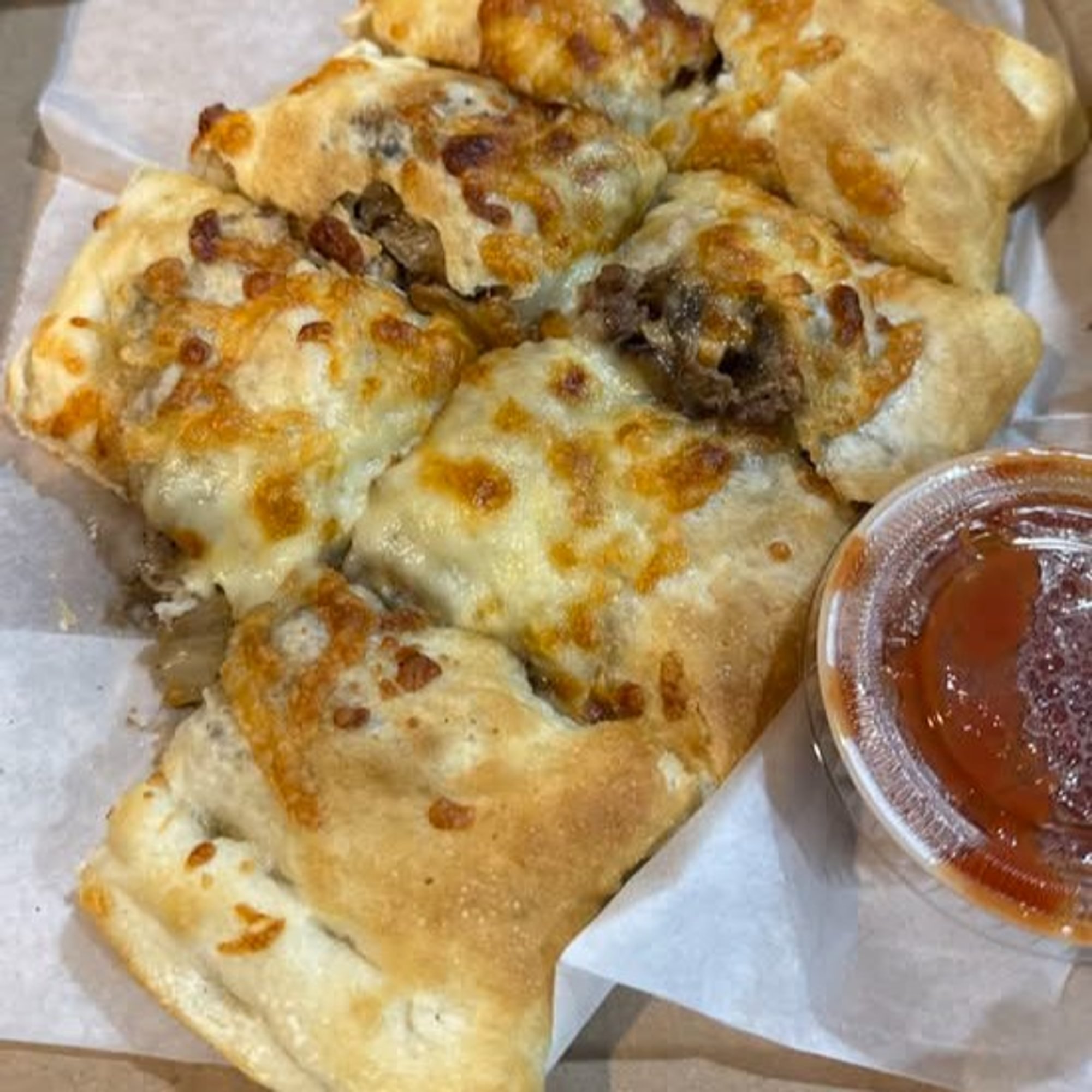 Steak & Cheese Calzone