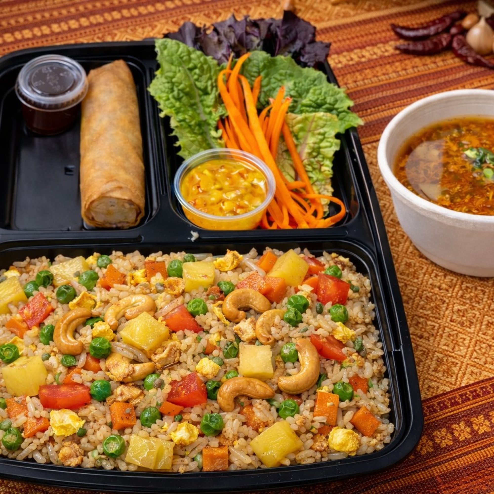 B : PINEAPPLE FRIED RICE (Chicken)