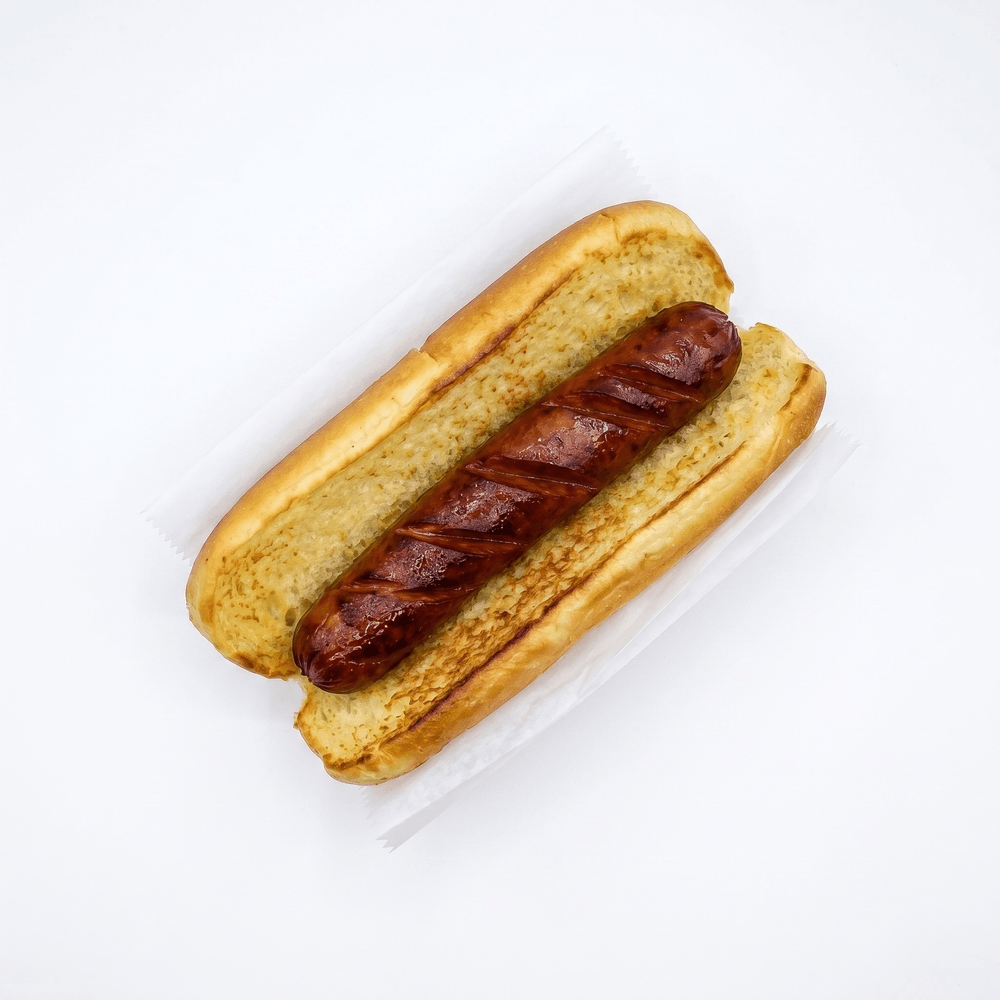 Plain Hot Dog