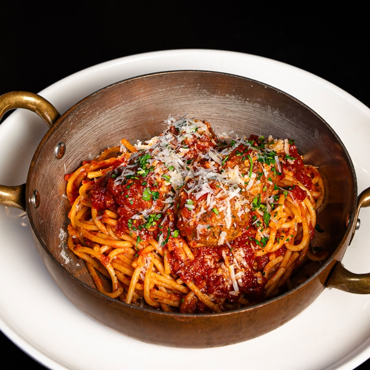 Spaghetti and Meatballs