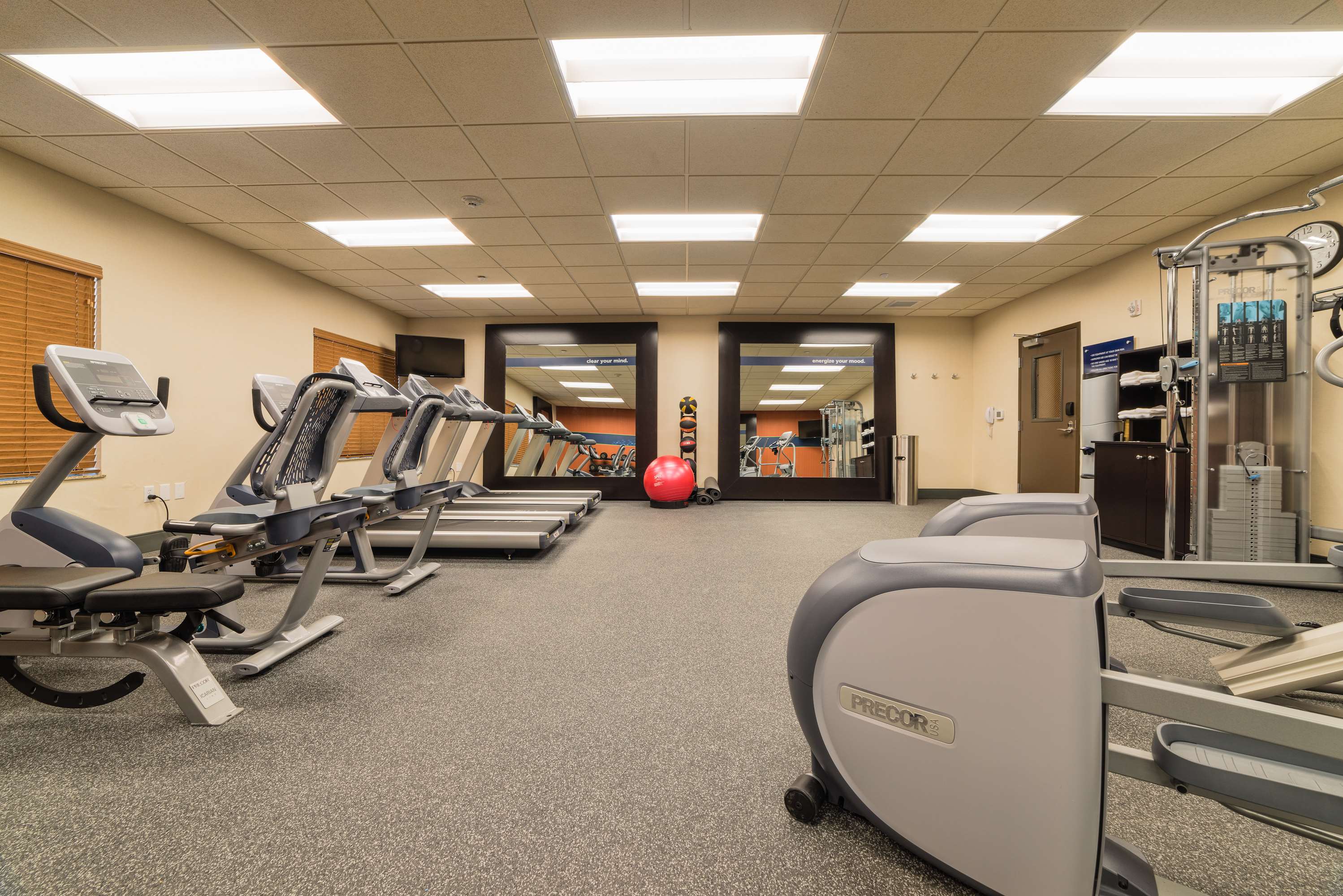 Health club  fitness center  gym