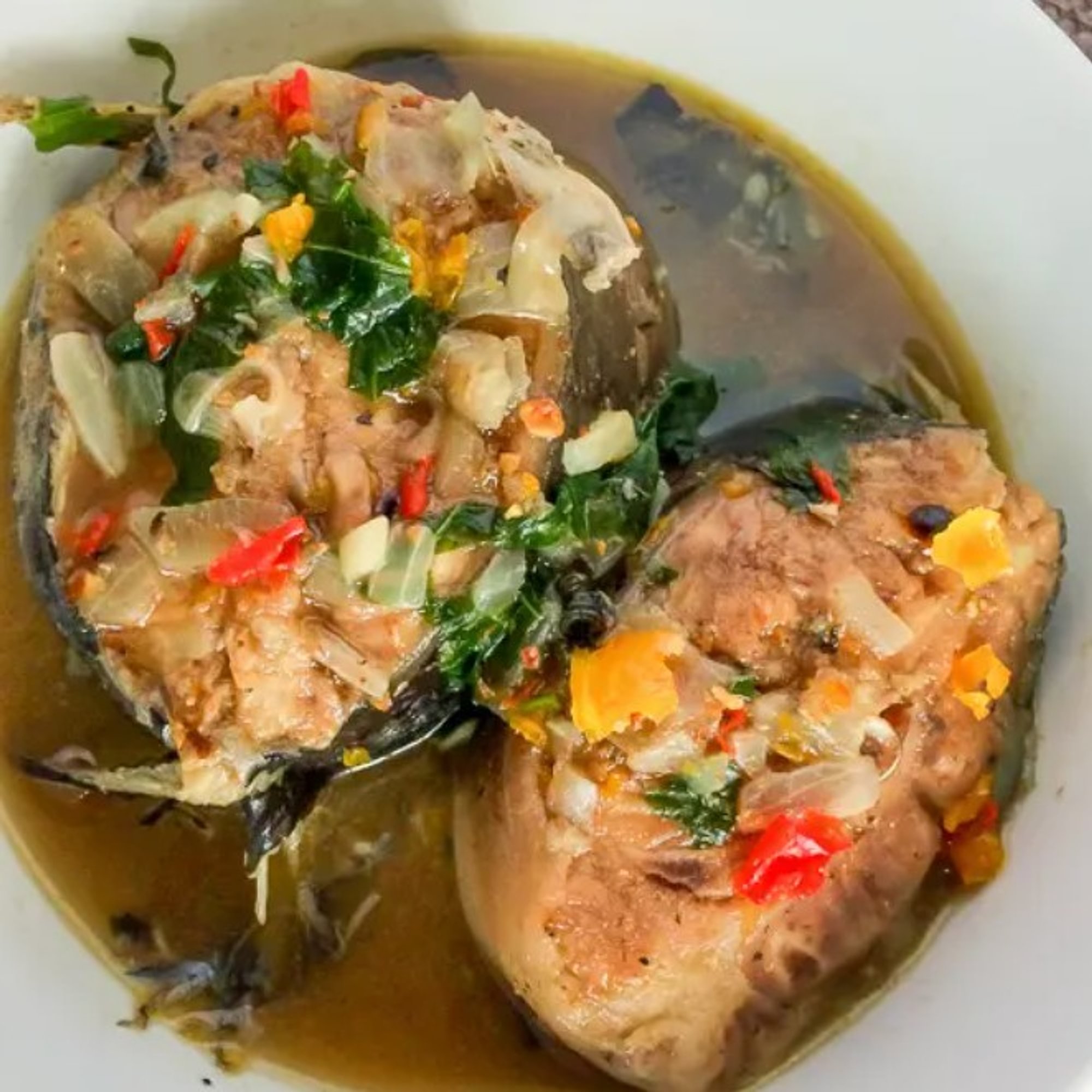 CATFISH PEPPER SOUP