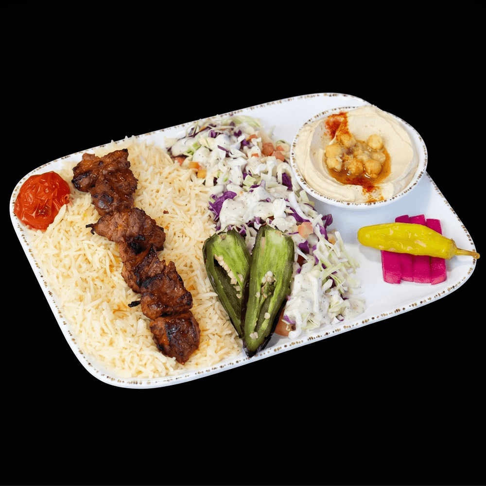 Beef Kebab Plate