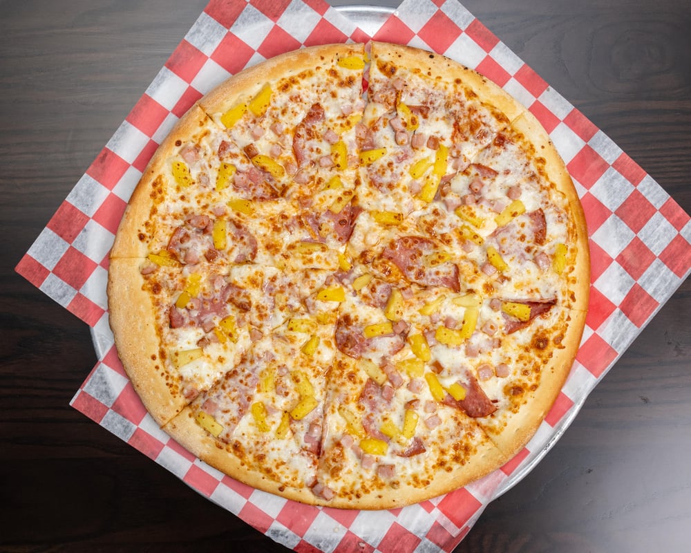 Mini 8" Hawaiian Delight Pizza