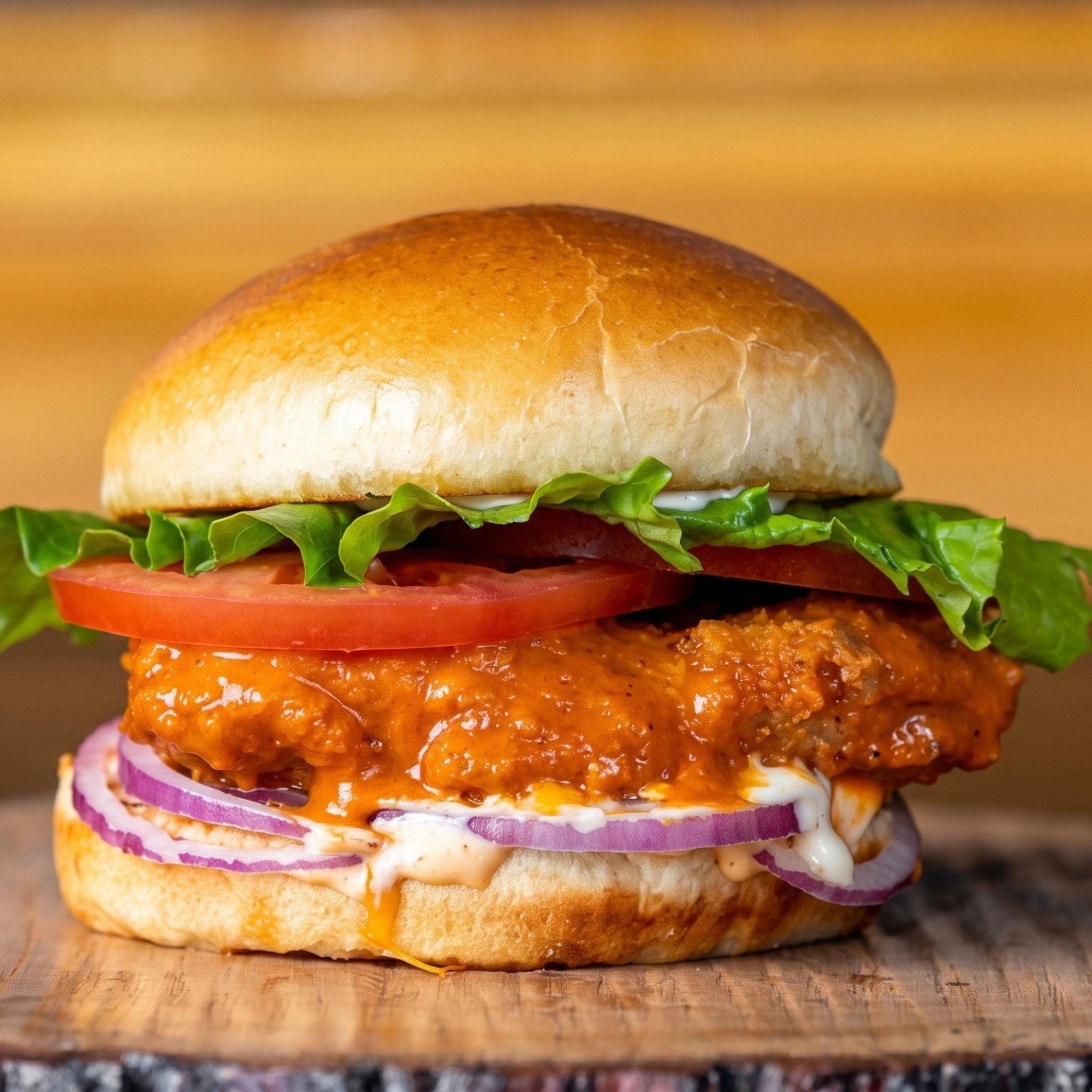 Buffalo Chicken Ranch Sandwich