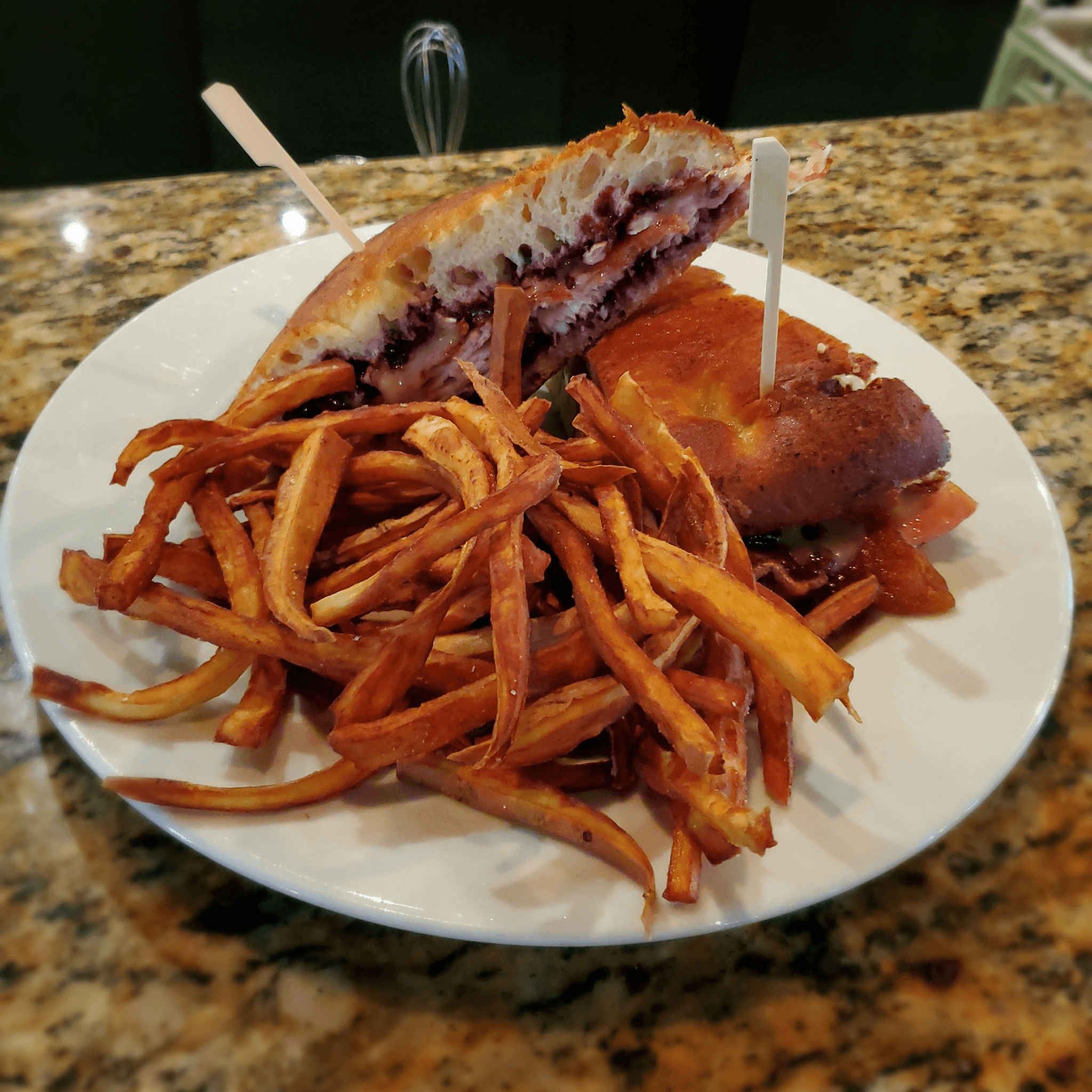 Smoky Turkey Focaccia Sandwich