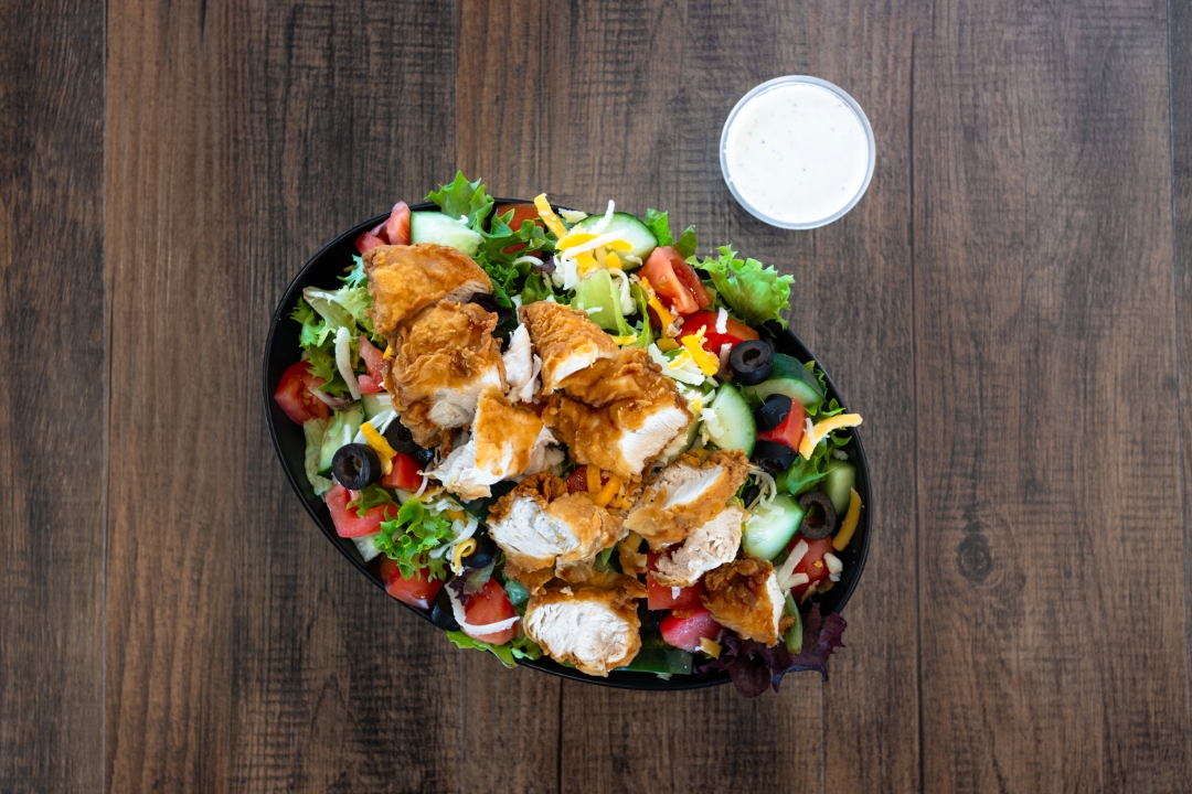 Crispy Chicken Salad