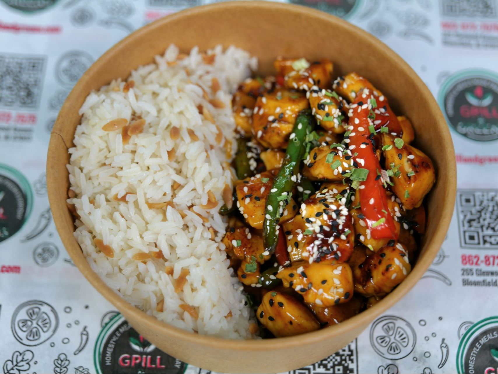 Korean BBQ Chicken with Rice