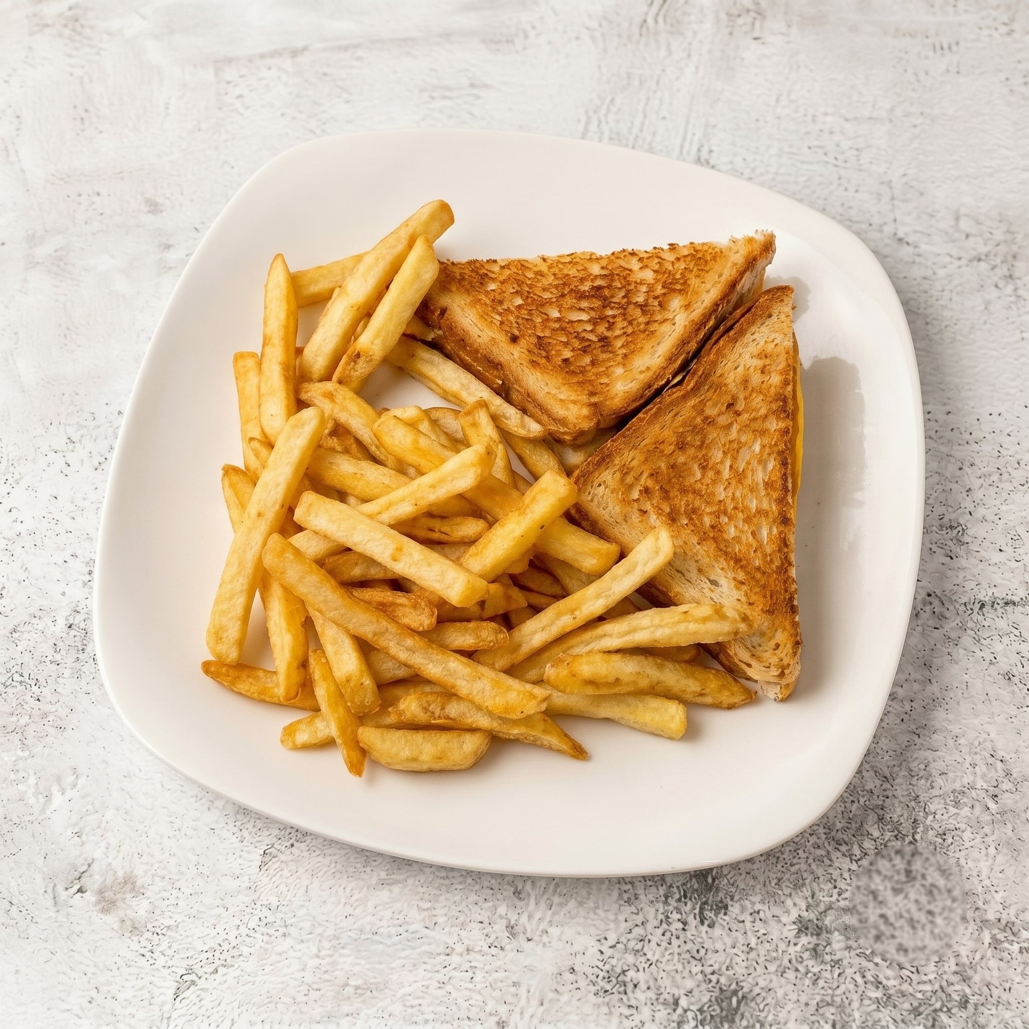 Grilled American or Swiss Cheese Sandwich