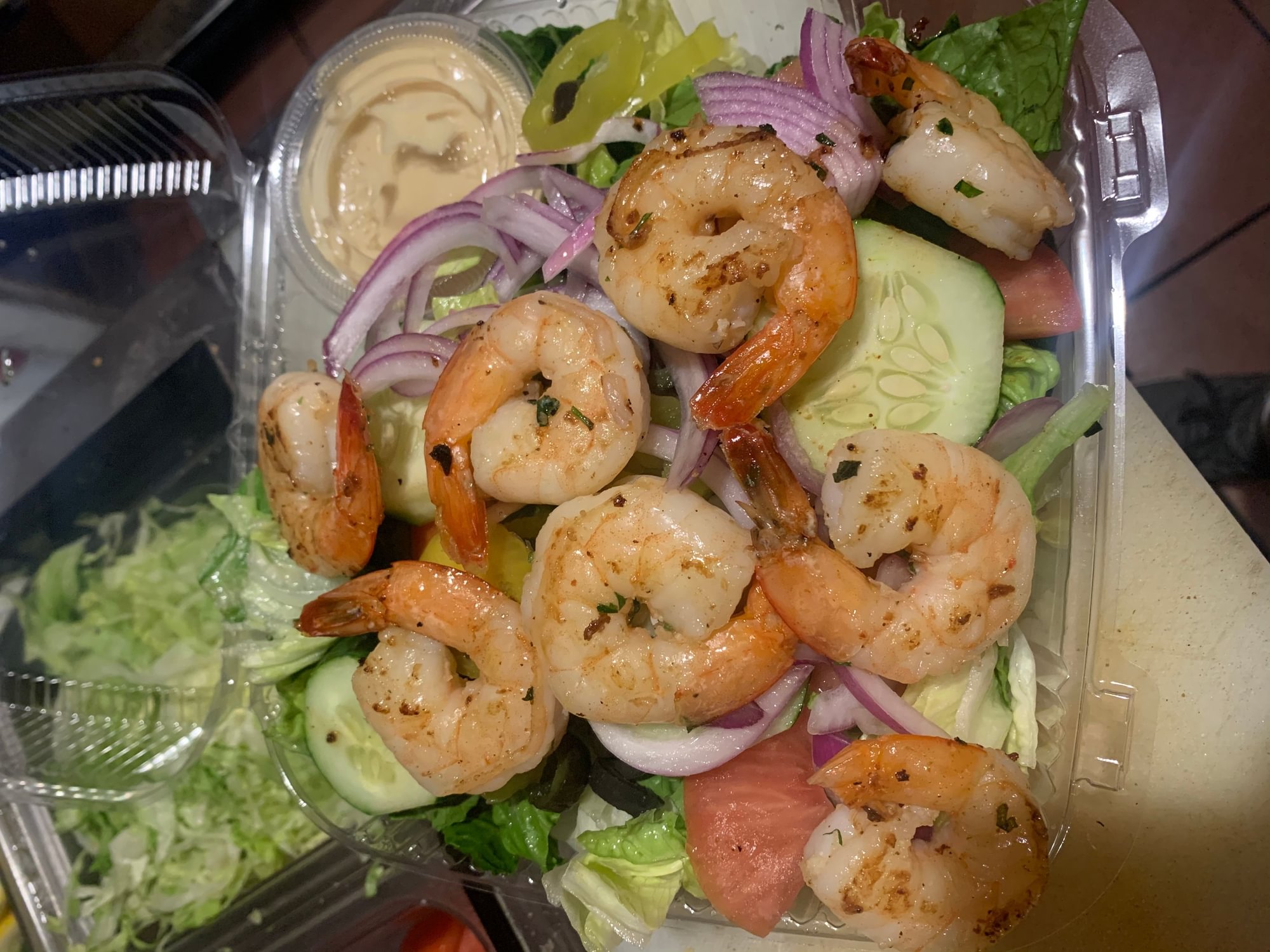 Grilled Shrimp Salad