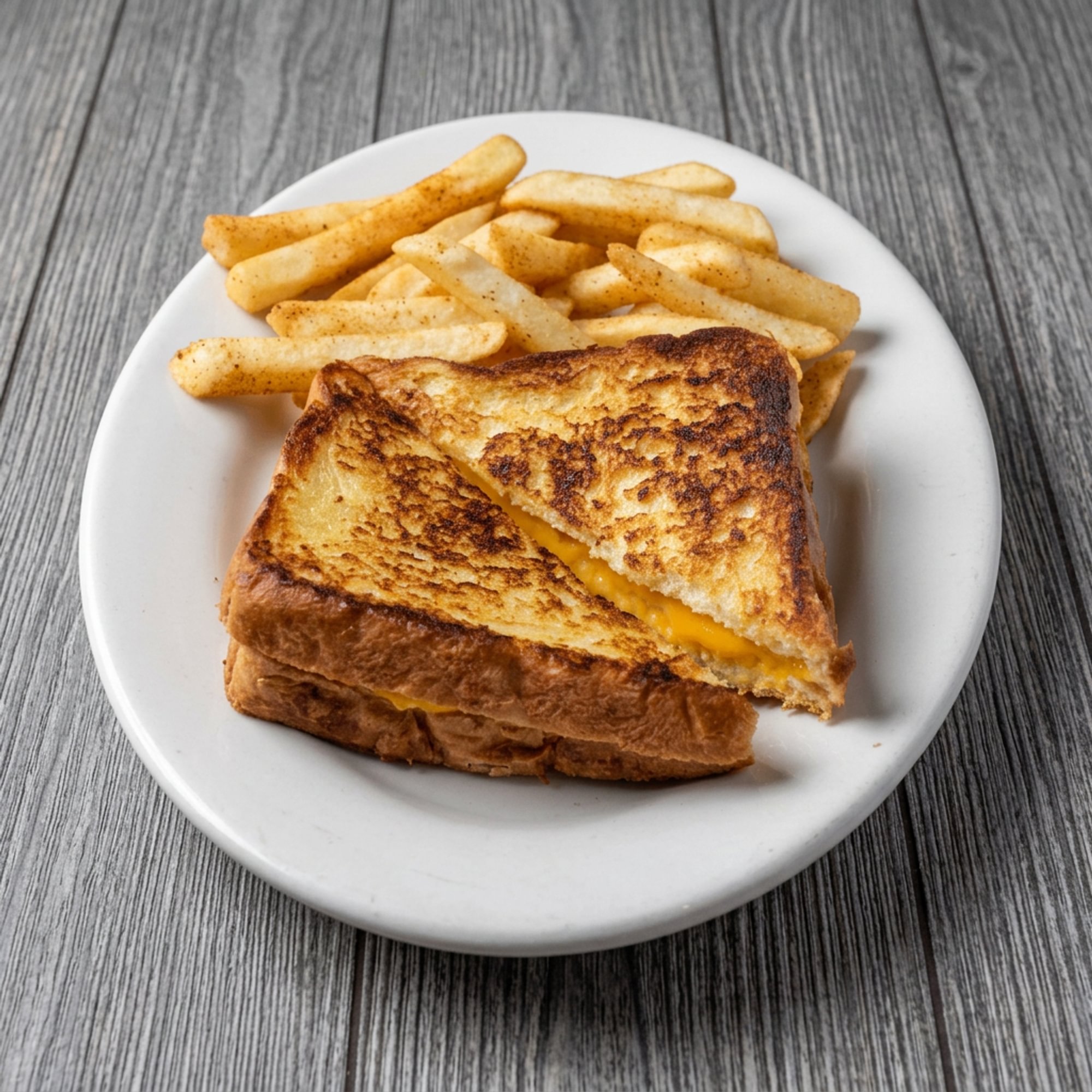 Kids Grilled Cheese with Fries