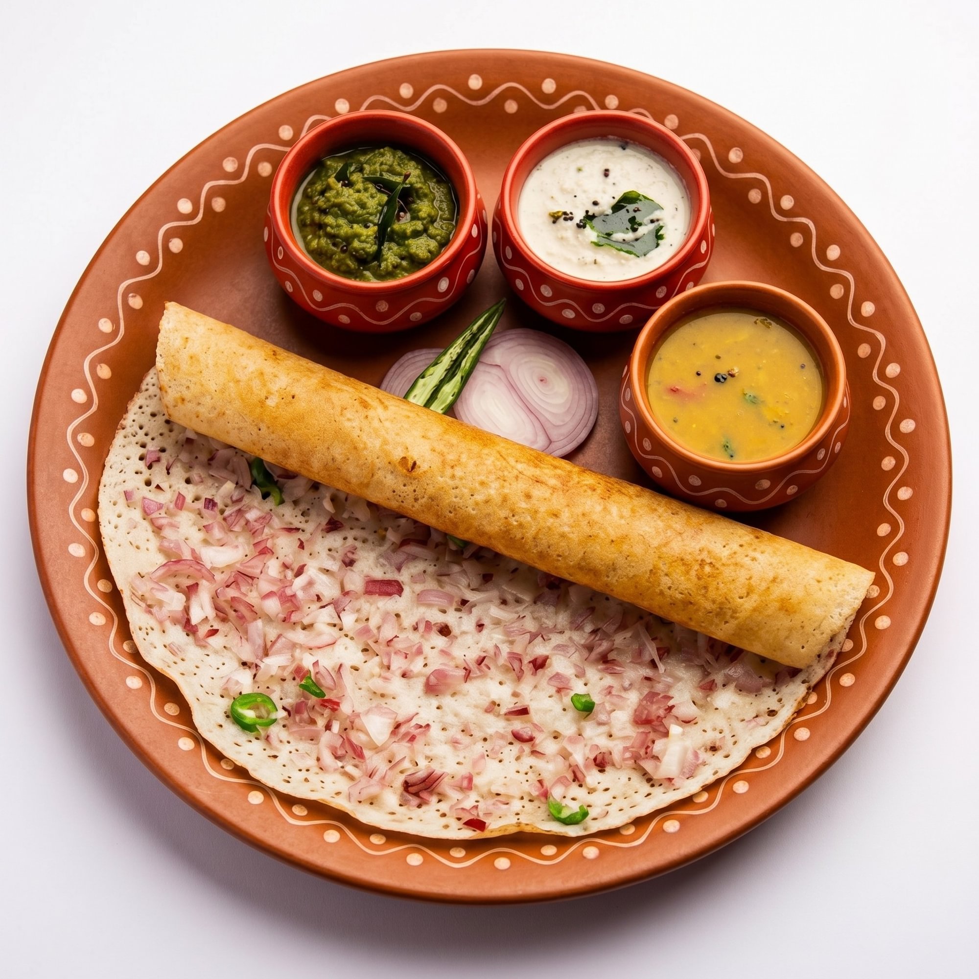 Rava Onion Dosa