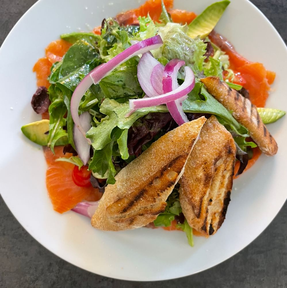 Smoked Salmon Carpaccio