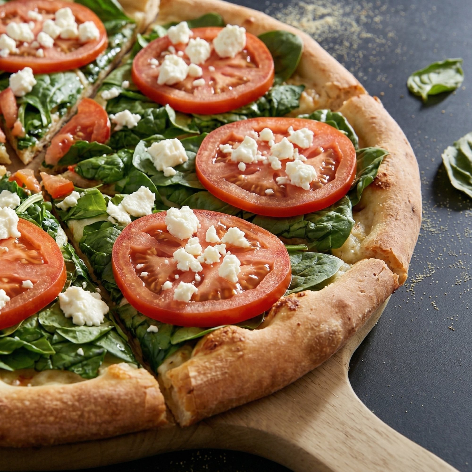 Bianca Florentine Pizza
