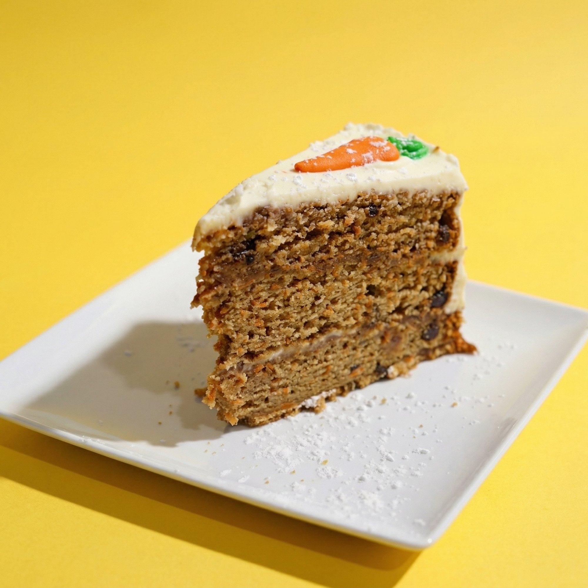 Carrot Cake Slice