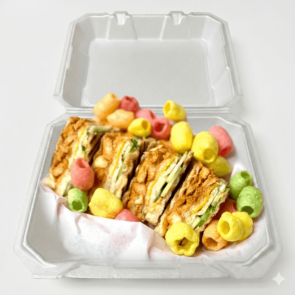 Chicken Tikka Club Sandwich
