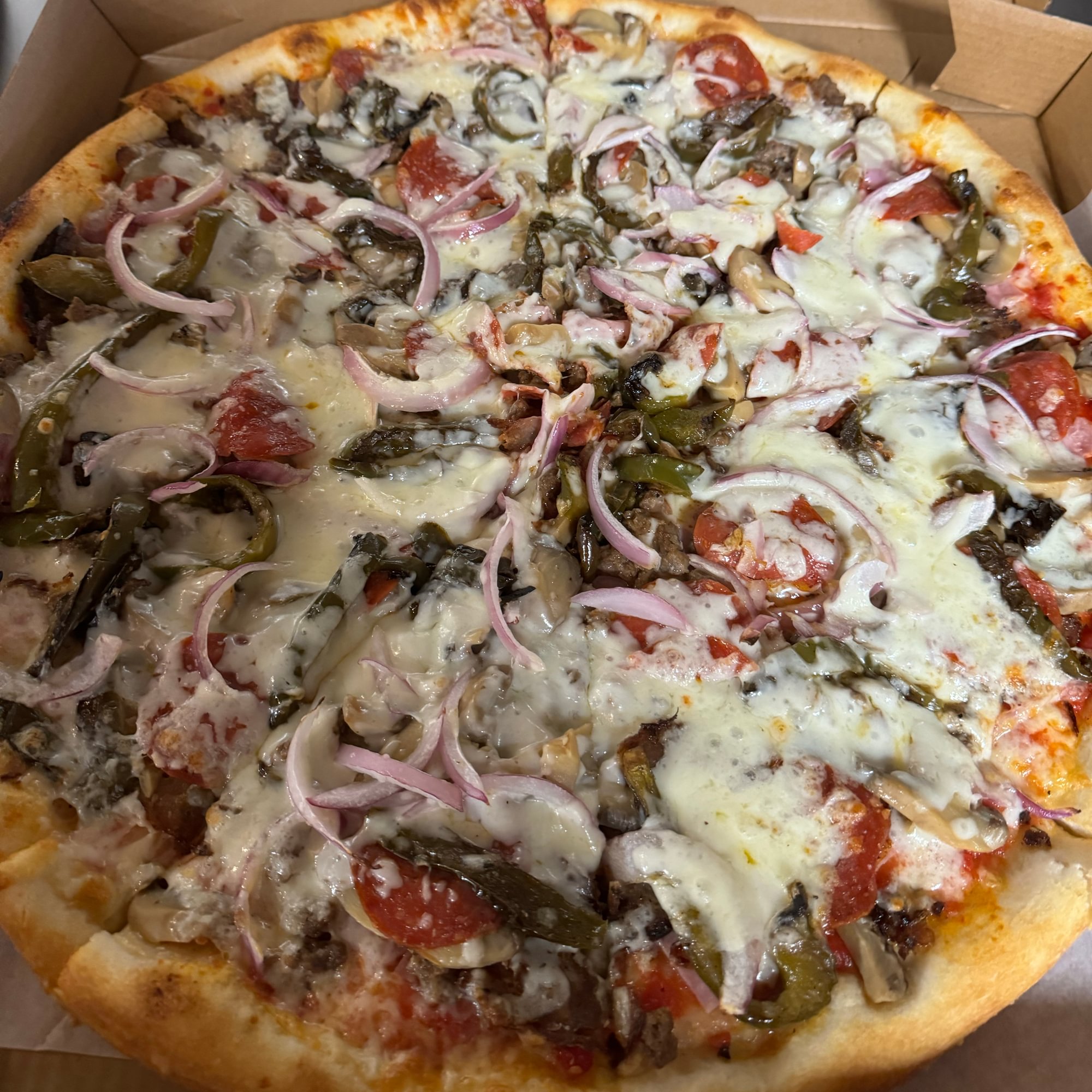 Pazzo Supreme Pizza