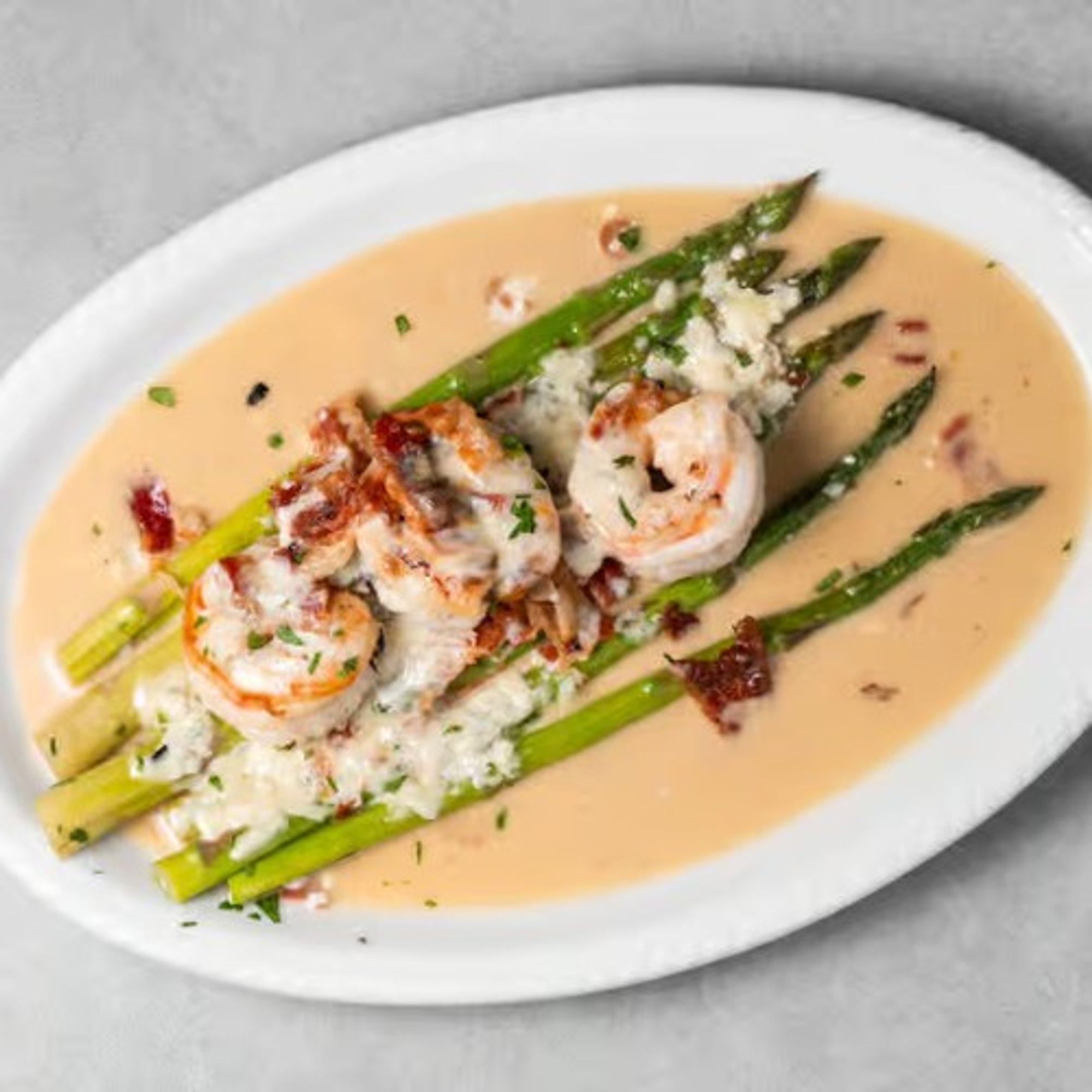 Shrimp, Bacon & Gorgonzola