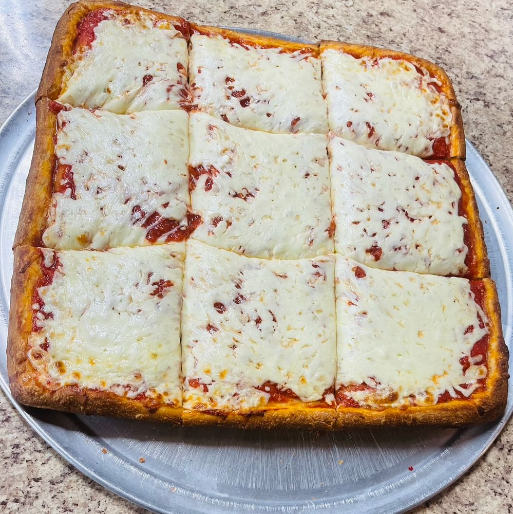 Sicilian Cheese Pizza