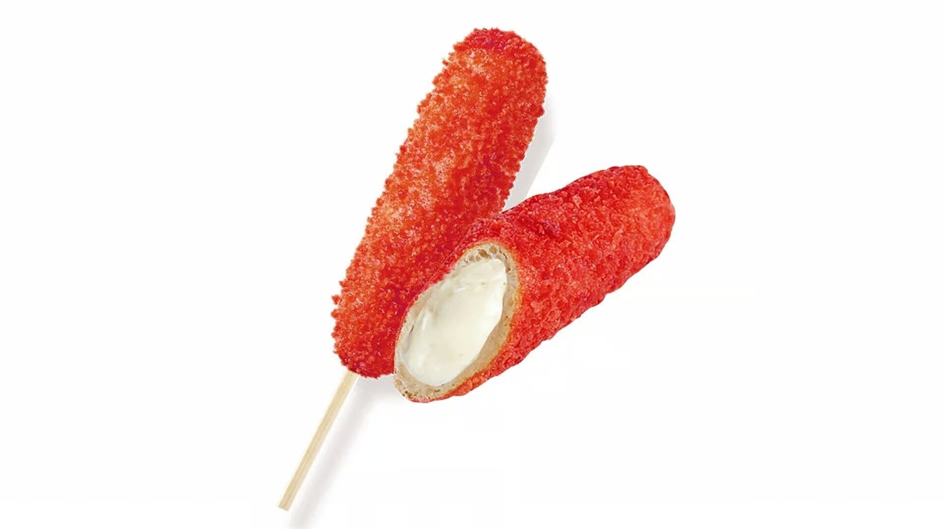 Hot Cheetos Mozzarella Hot Dog
