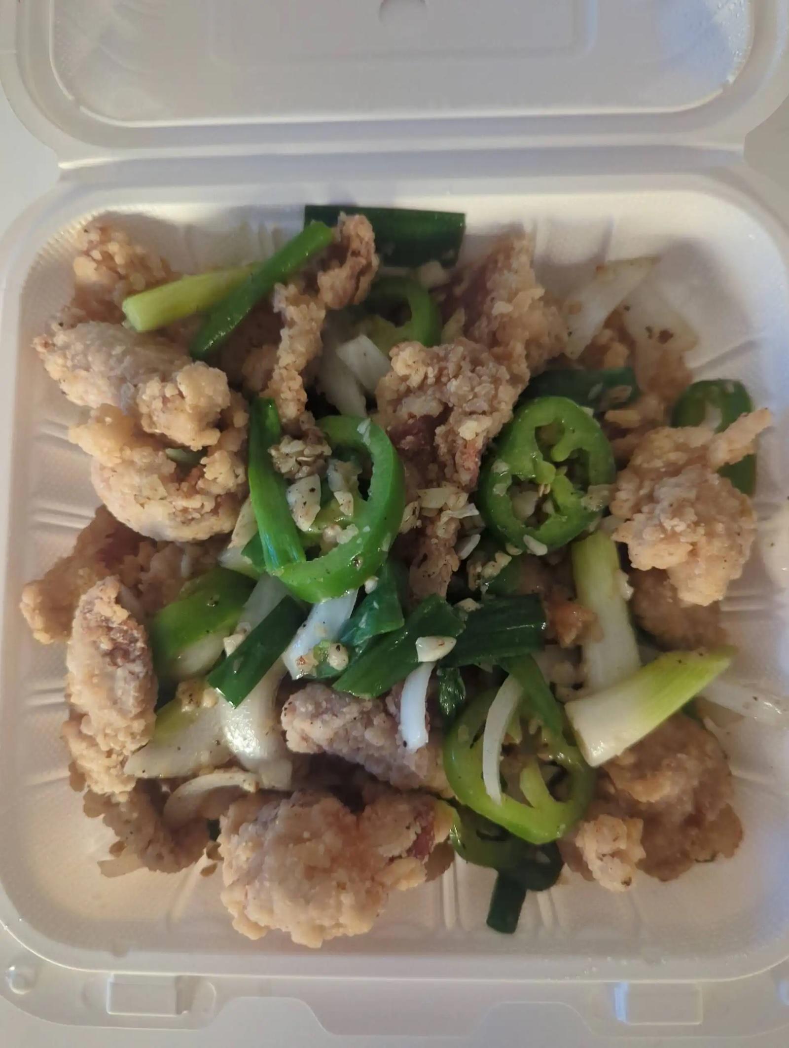 Pepper Salted Pork (gf)