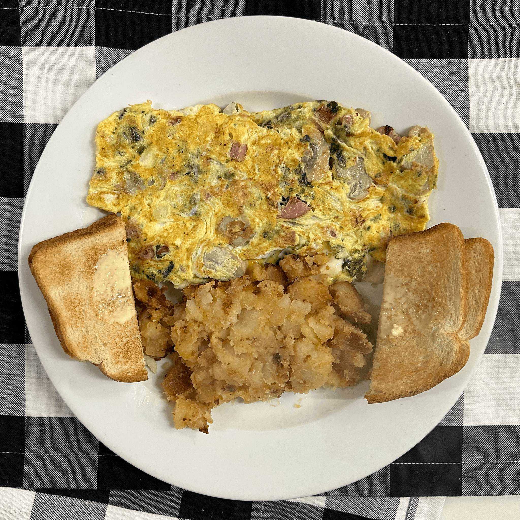 Kielbasa Omelette