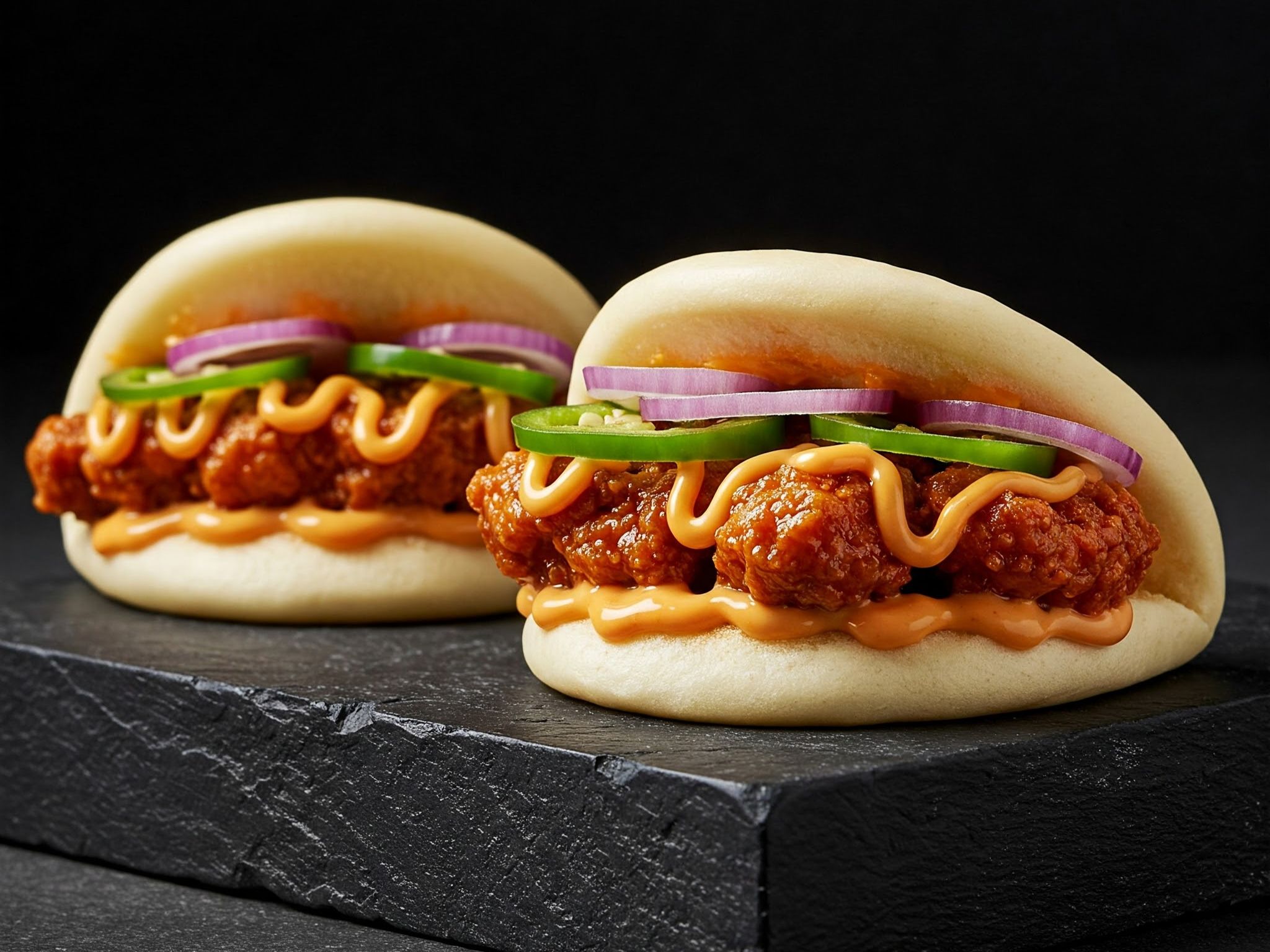 Chicken Bao Bun Duo