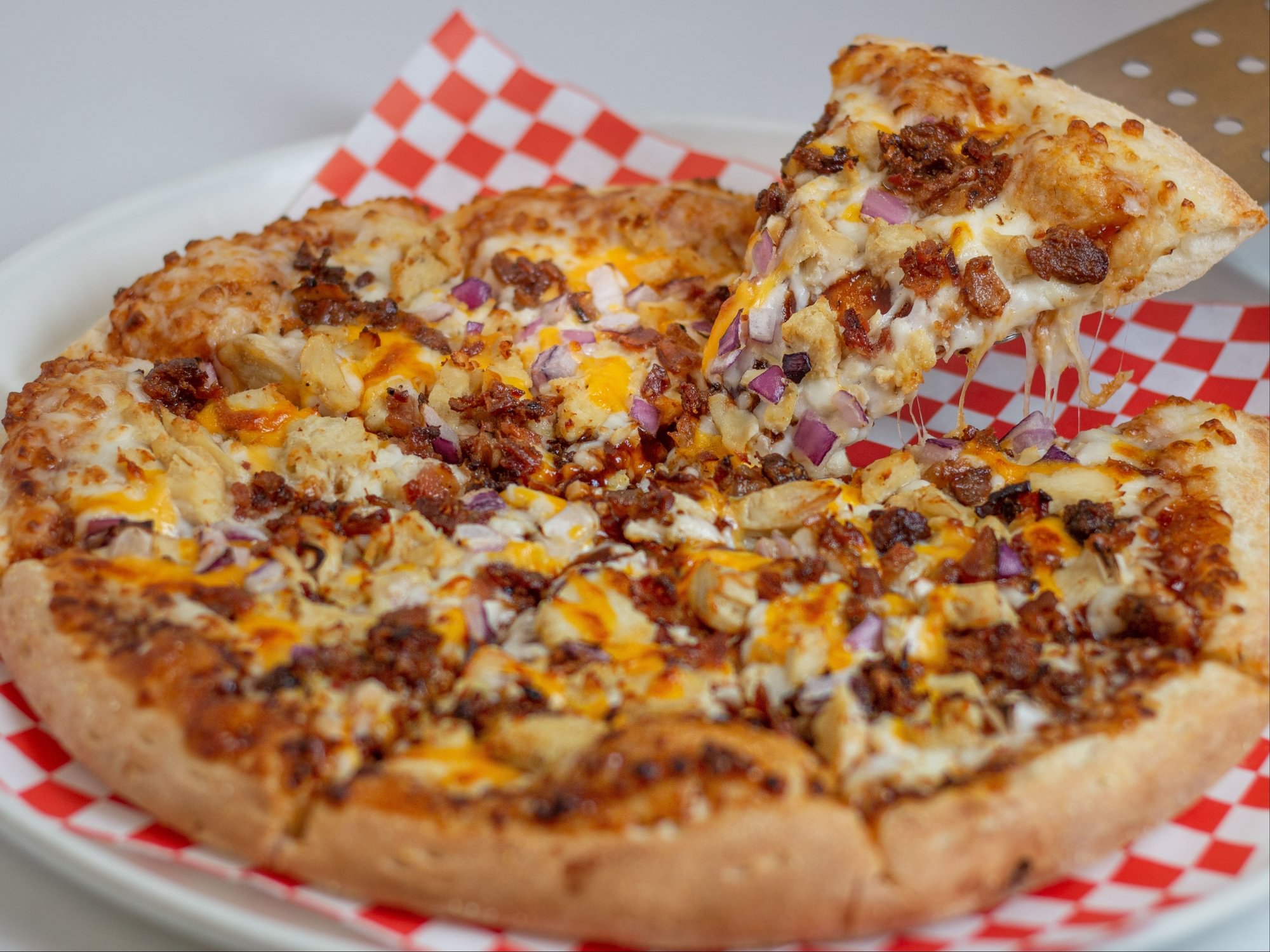 12" BBQ Chicken Pizza