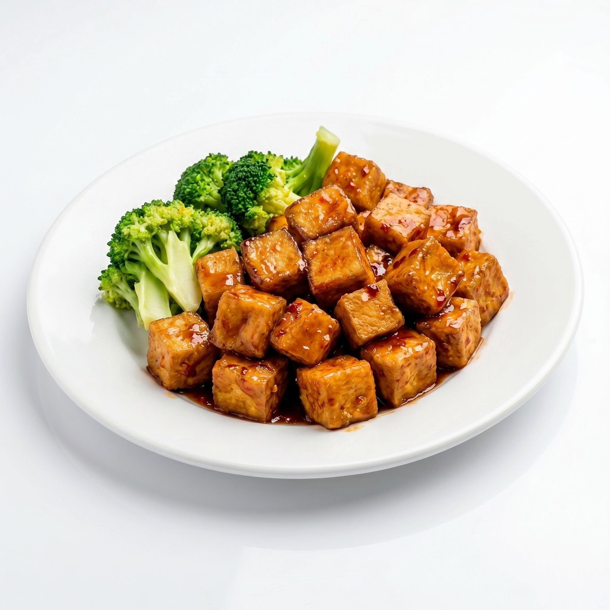 Orange Tso's Bean Curd