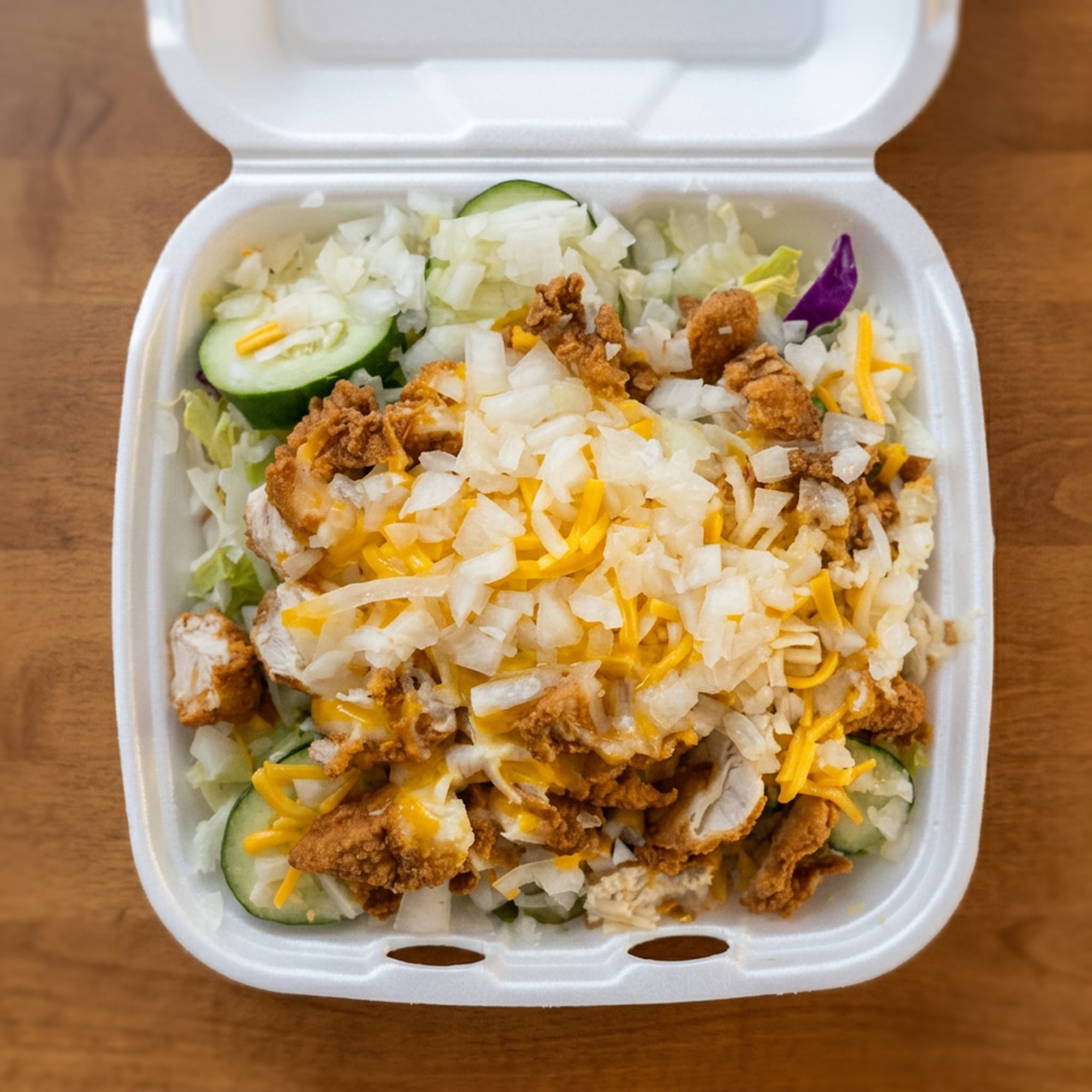 Fried Chicken Salad