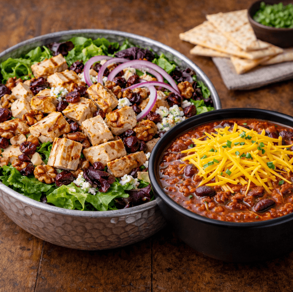 Half Chomp Salad & Soup