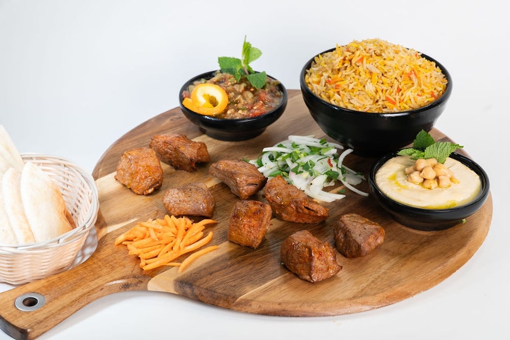 Platter Lamb Kabab