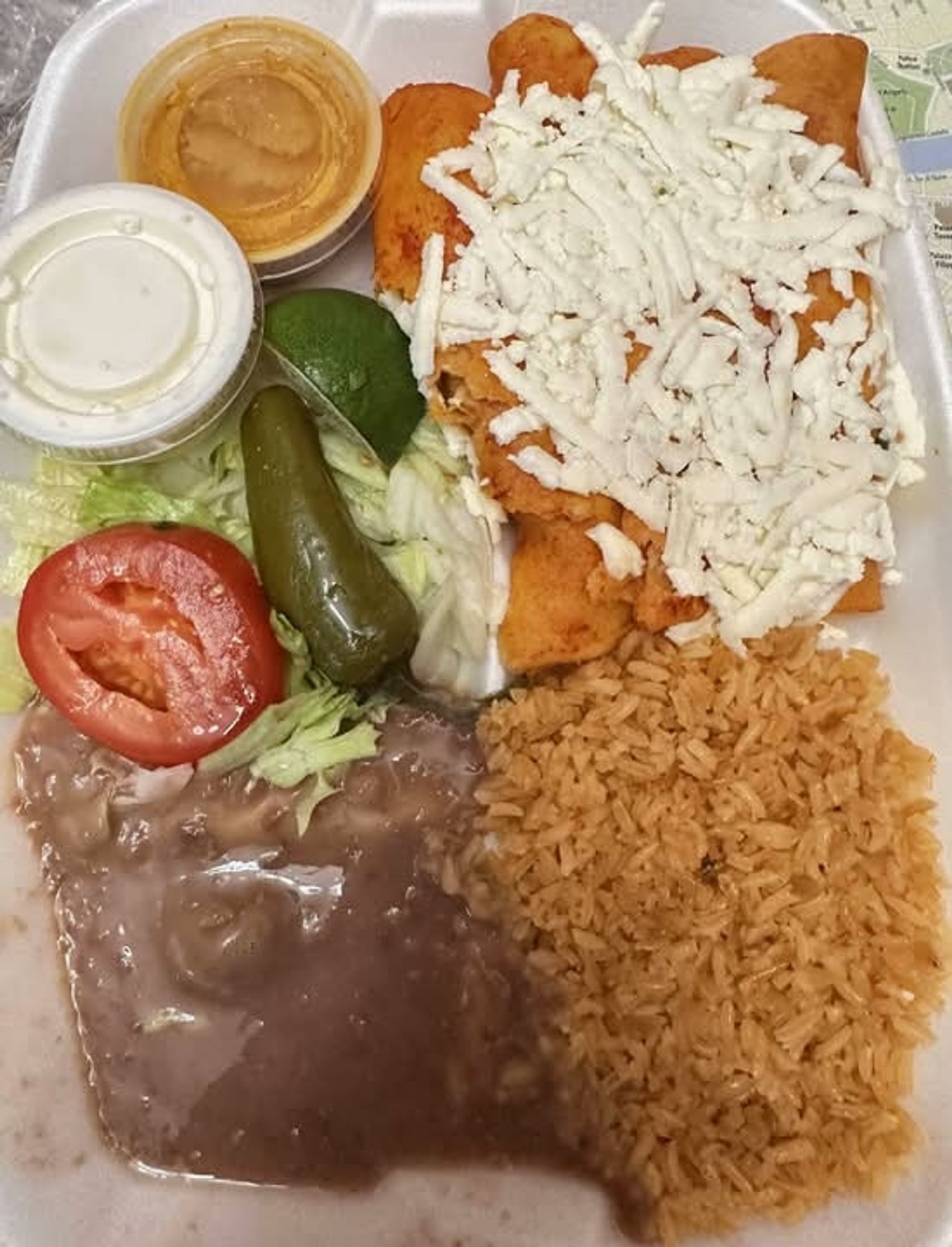 Plt Enchiladas Con Queso