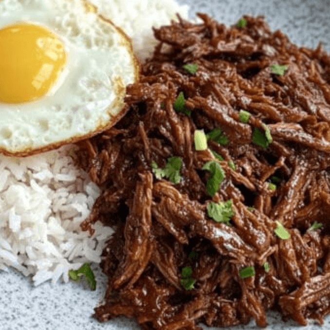 Adobo Flakesilog