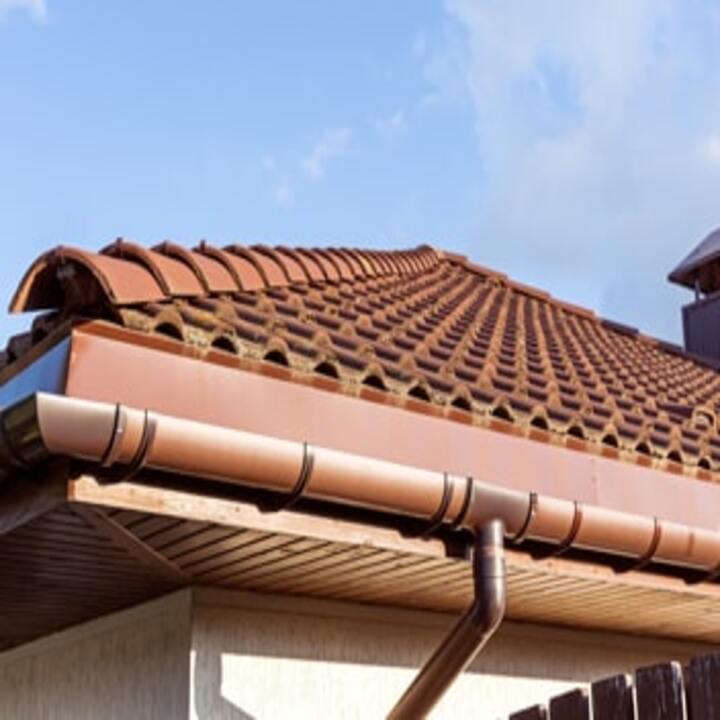 A Eagle Gutters Logo