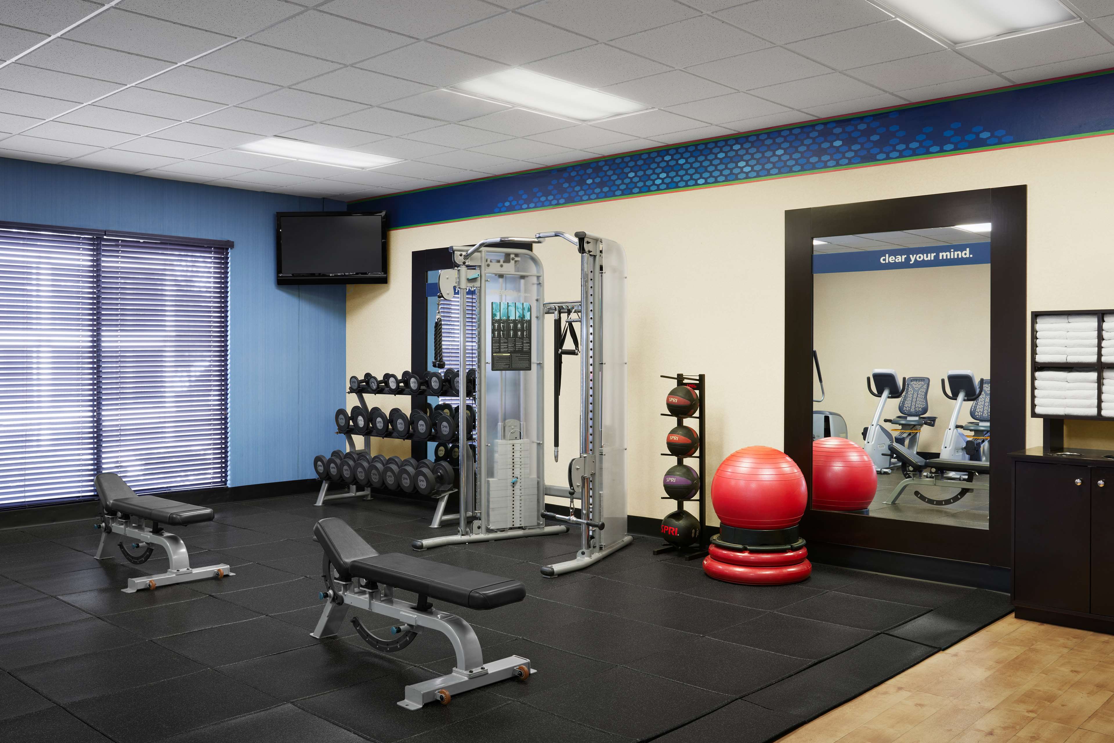 Health club  fitness center  gym