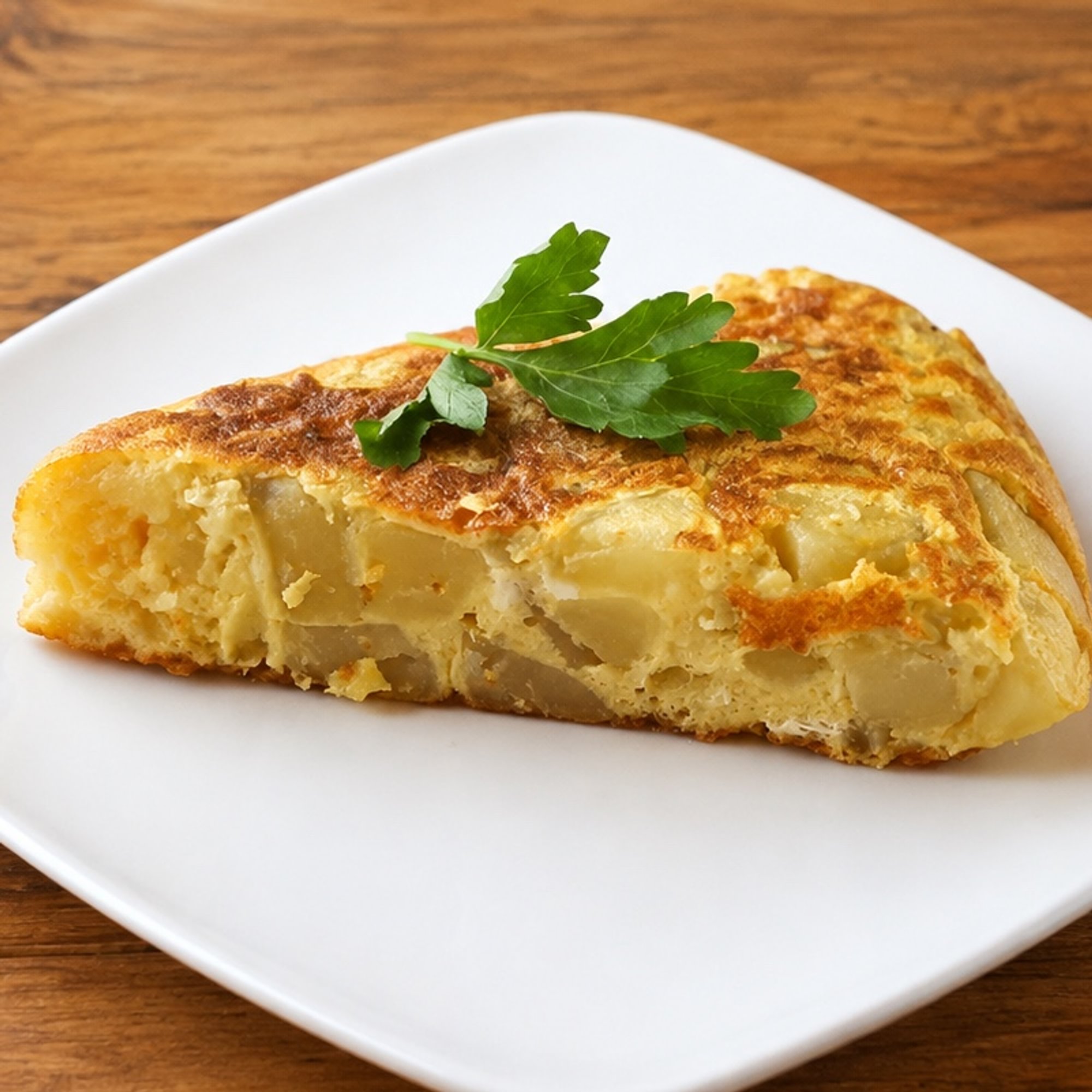 Spanish Potato Pie (Tortilla de Patatas)