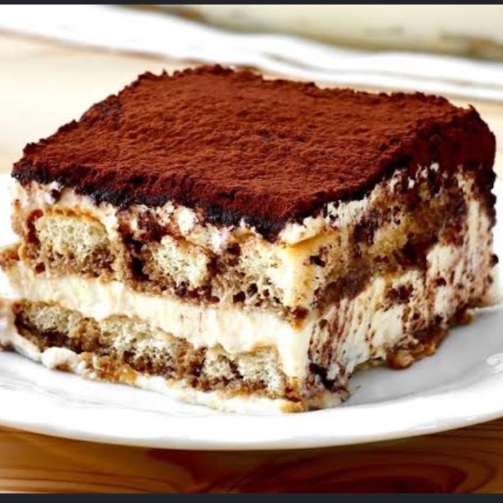 Homemade Tiramisu