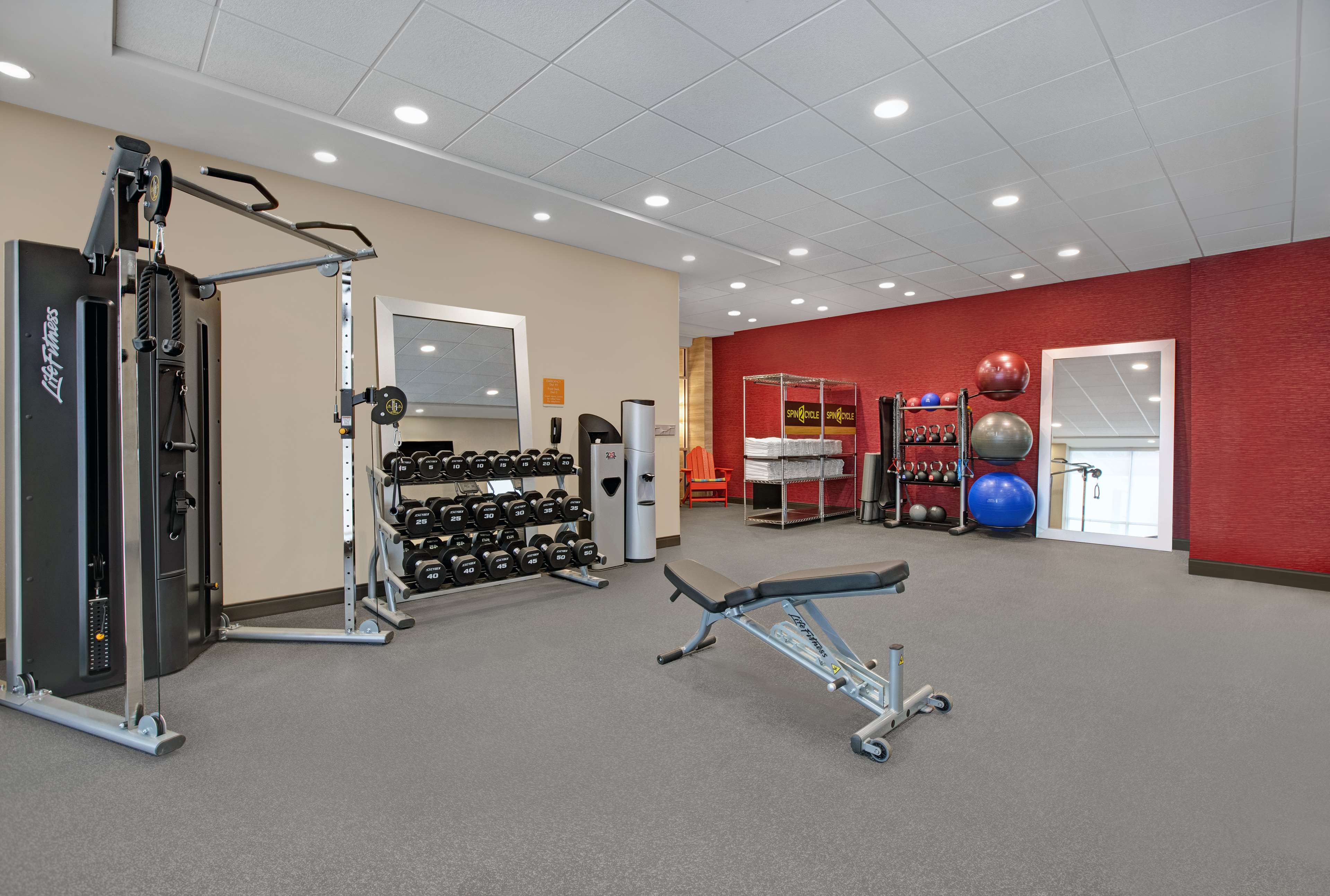 Health club  fitness center  gym
