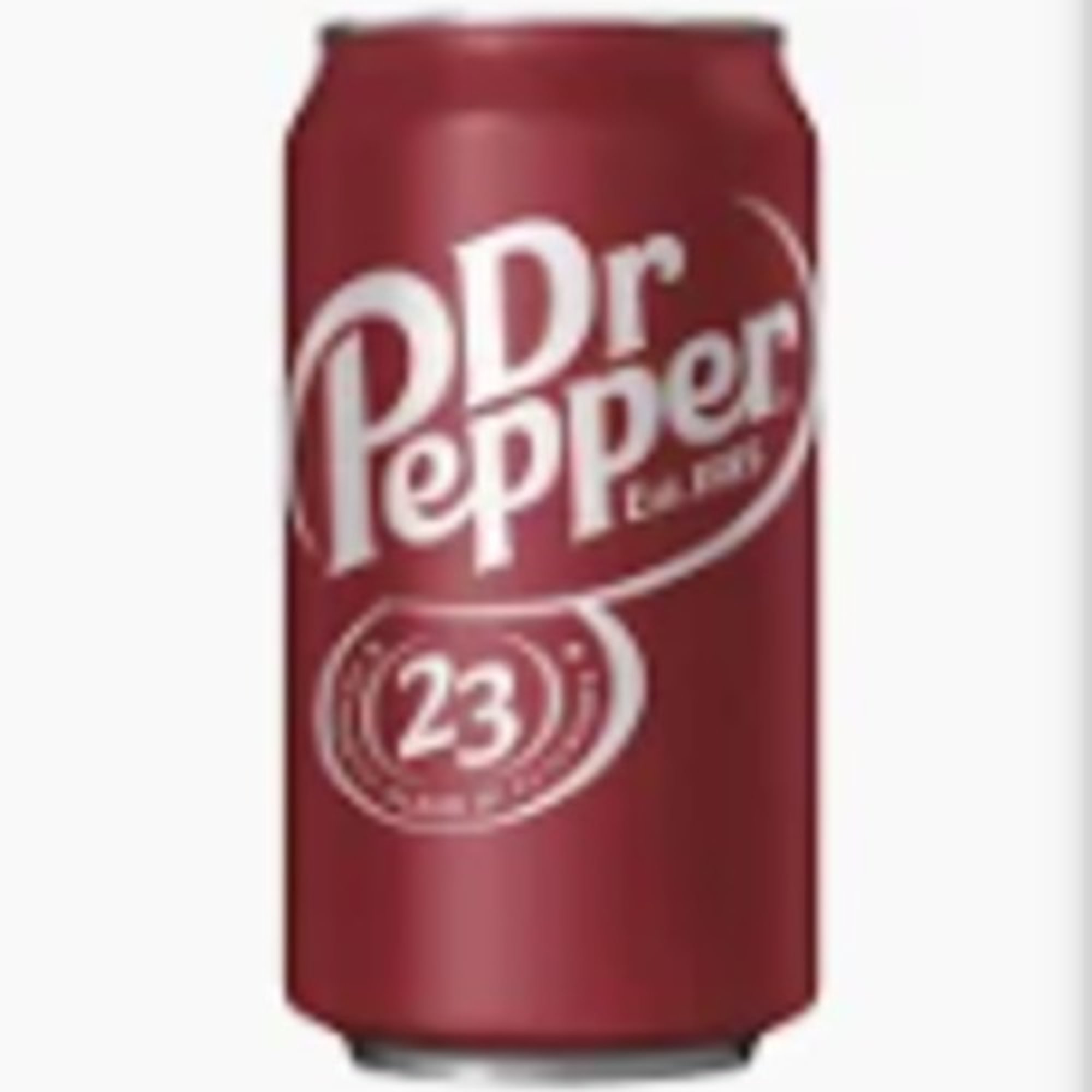 Canned Dr Pepper