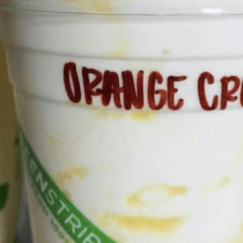 Orange Creamsicle Milkshake